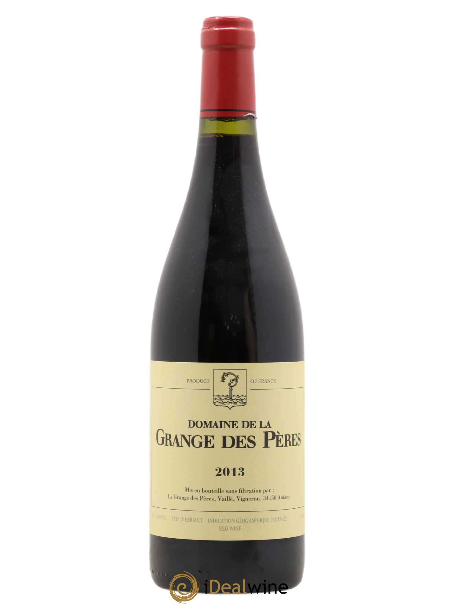 Pays d'Hérault Grange des Pères Laurent Vaillé 2013 - Lot de 1 bouteille - 0