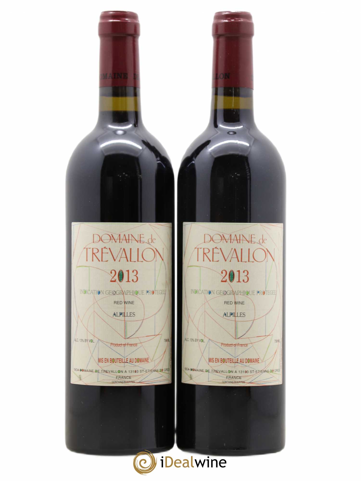 Alpilles Trévallon (Domaine de) Eloi Dürrbach (sans prix de réserve) 2013 - Lot de 2 bouteilles - 0