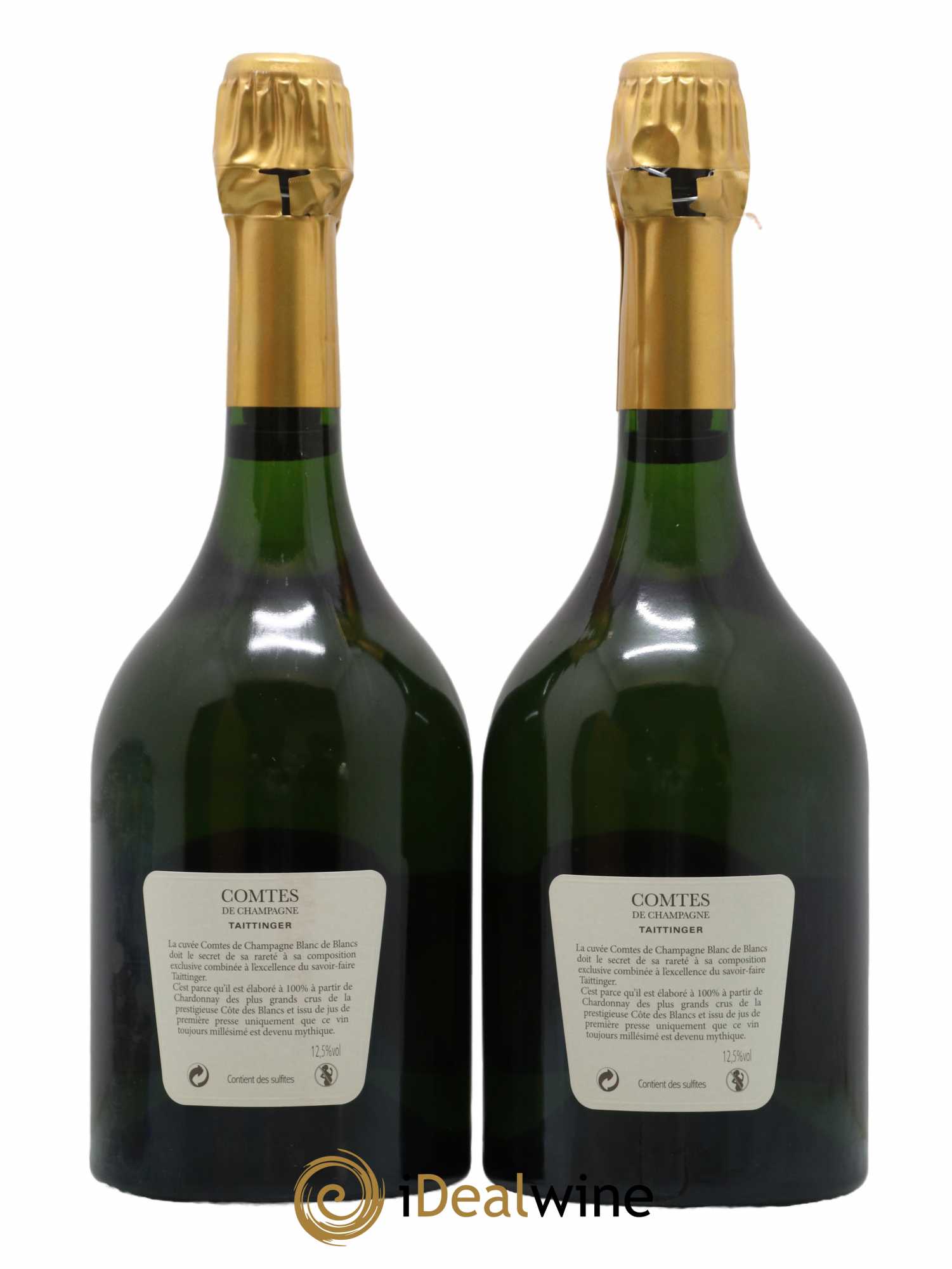 Comtes de Champagne Taittinger 2006 - Lot de 2 bouteilles - 2