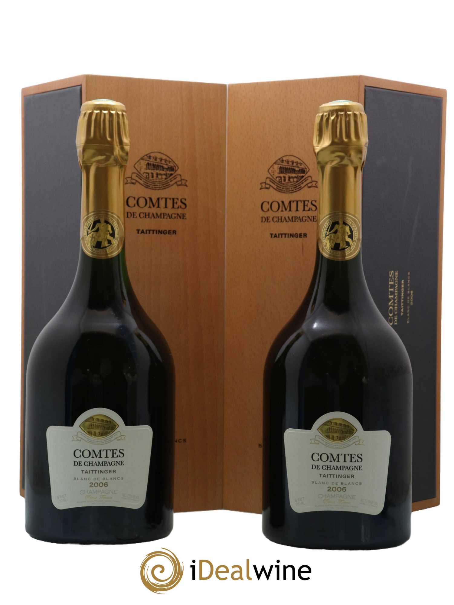 Comtes de Champagne Taittinger 2006 - Lot de 2 bouteilles - 0