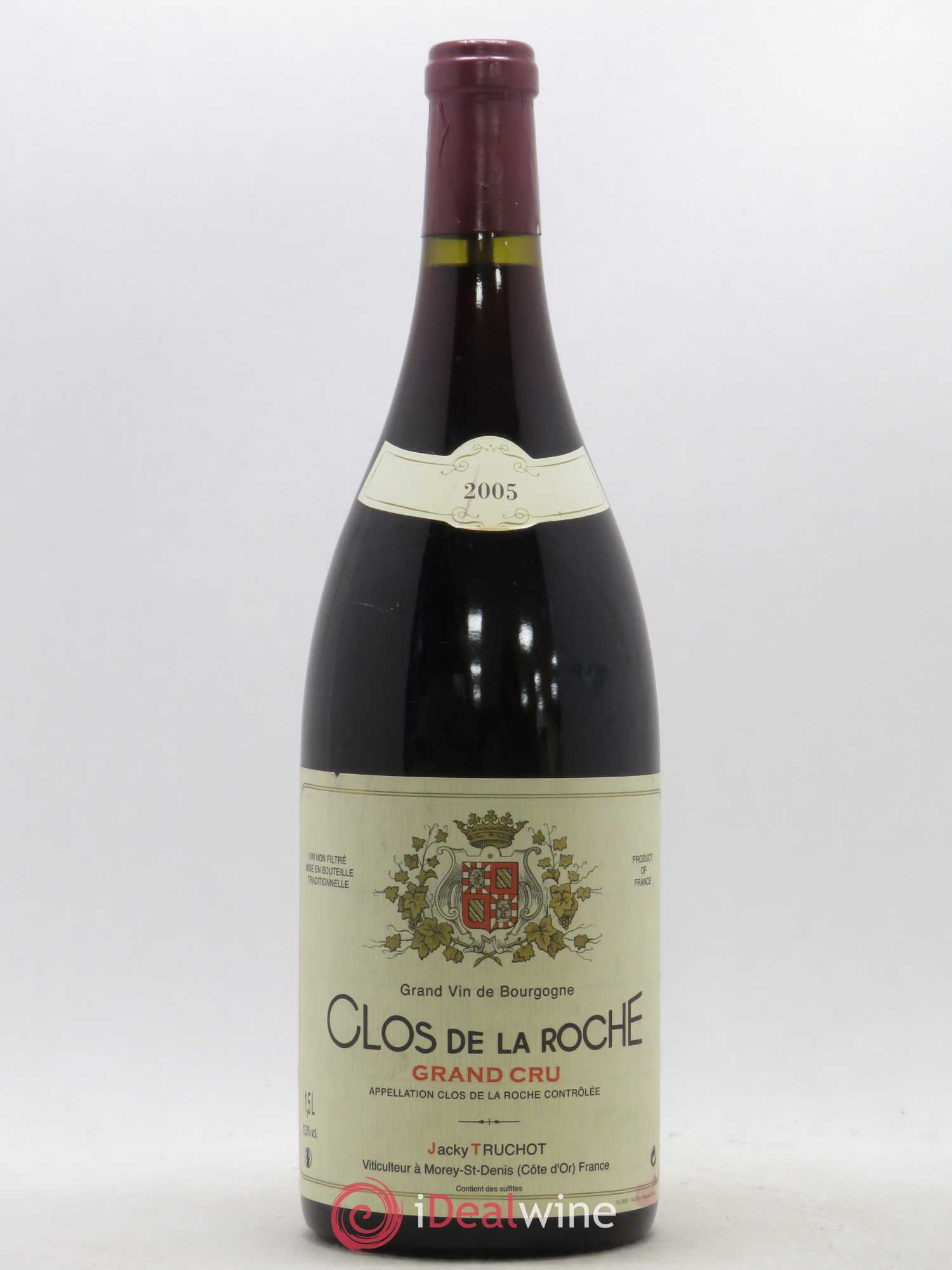 Clos de la Roche Grand Cru Jacky Truchot 2005 - Lot de 1 magnum - 0