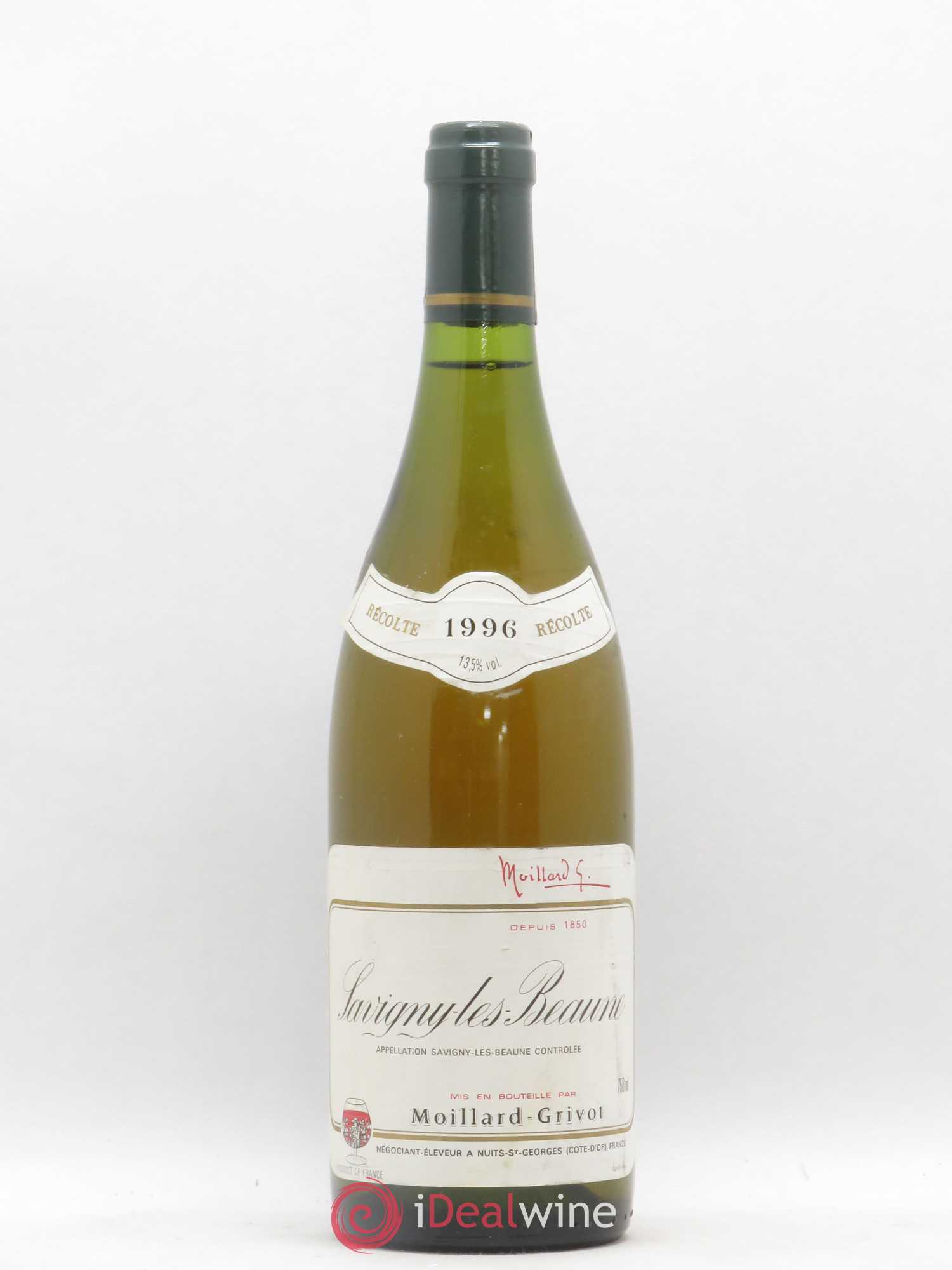 Savigny-lès-Beaune Moillard-Grivot 1996 - Lot de 1 bouteille - 0