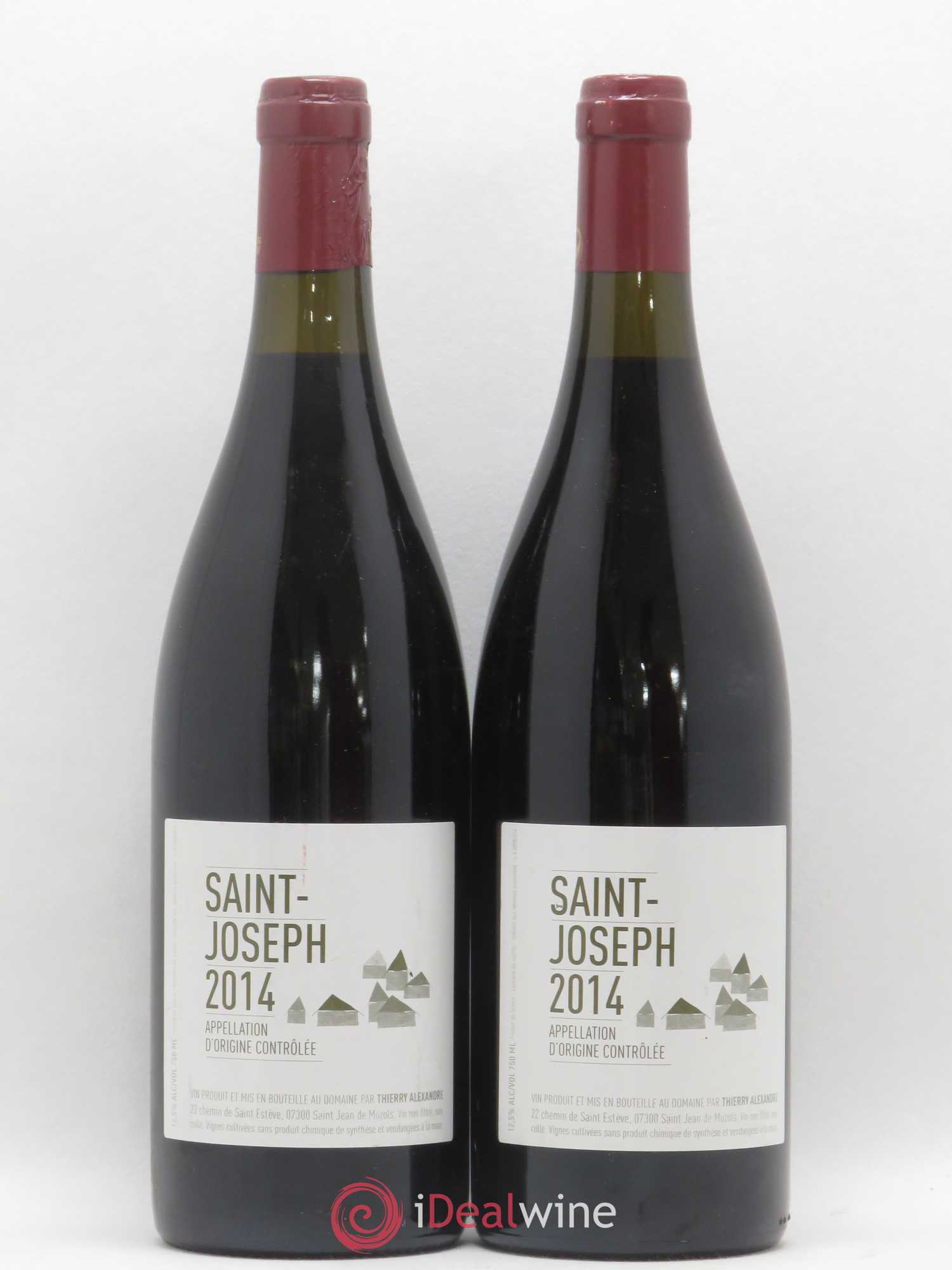 Saint-Joseph Thierry Alexandre 2014 - Lot de 2 bouteilles - 0