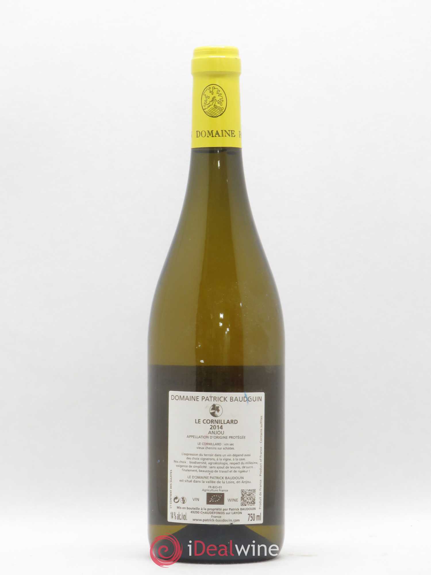 Anjou Le Cornillard Domaine Patrick Baudouin 2014 - Posten von 1 Flasche - 1