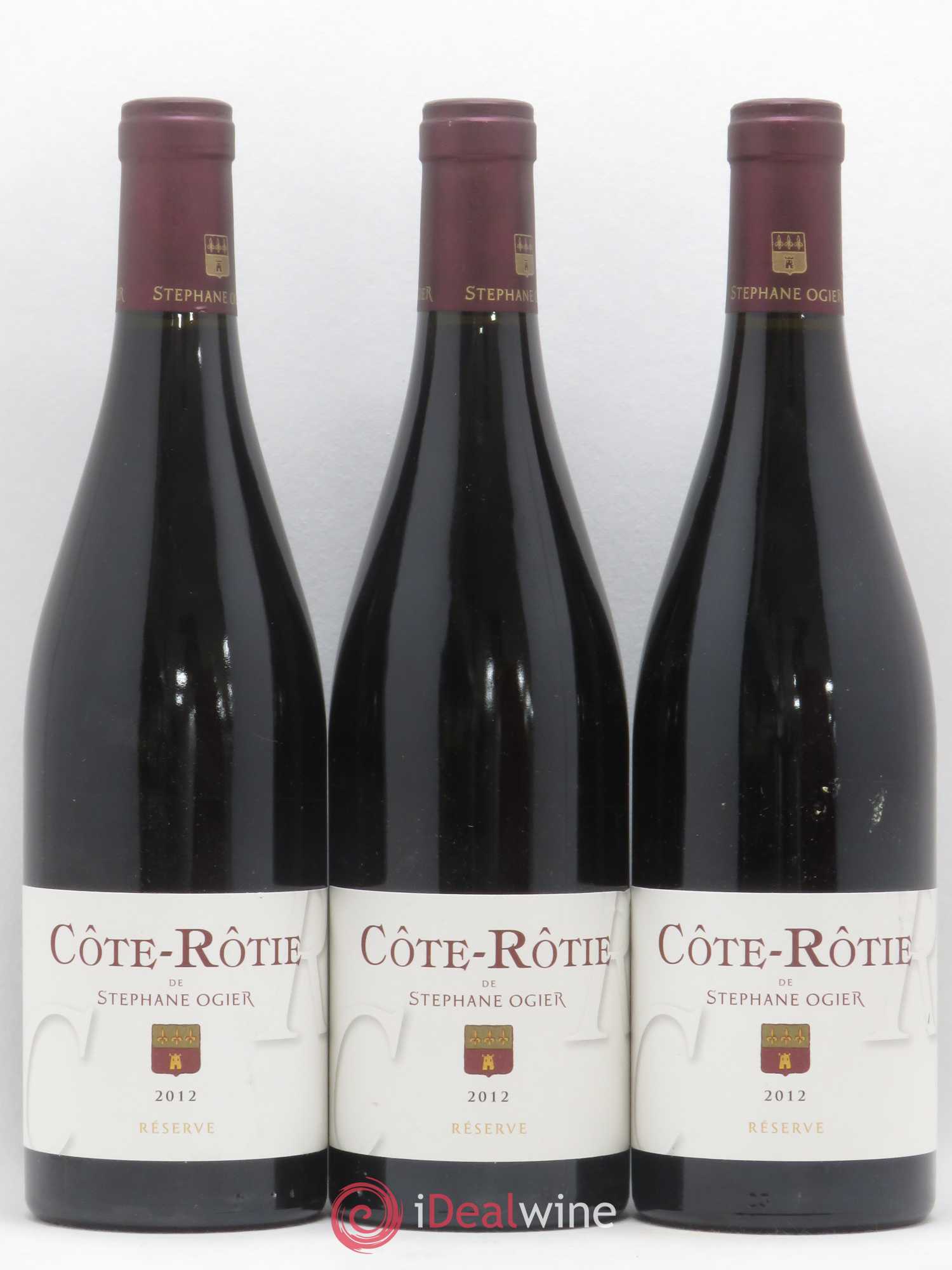 Côte-Rôtie Réserve Stéphane Ogier 2012 - Lot de 3 bouteilles - 0