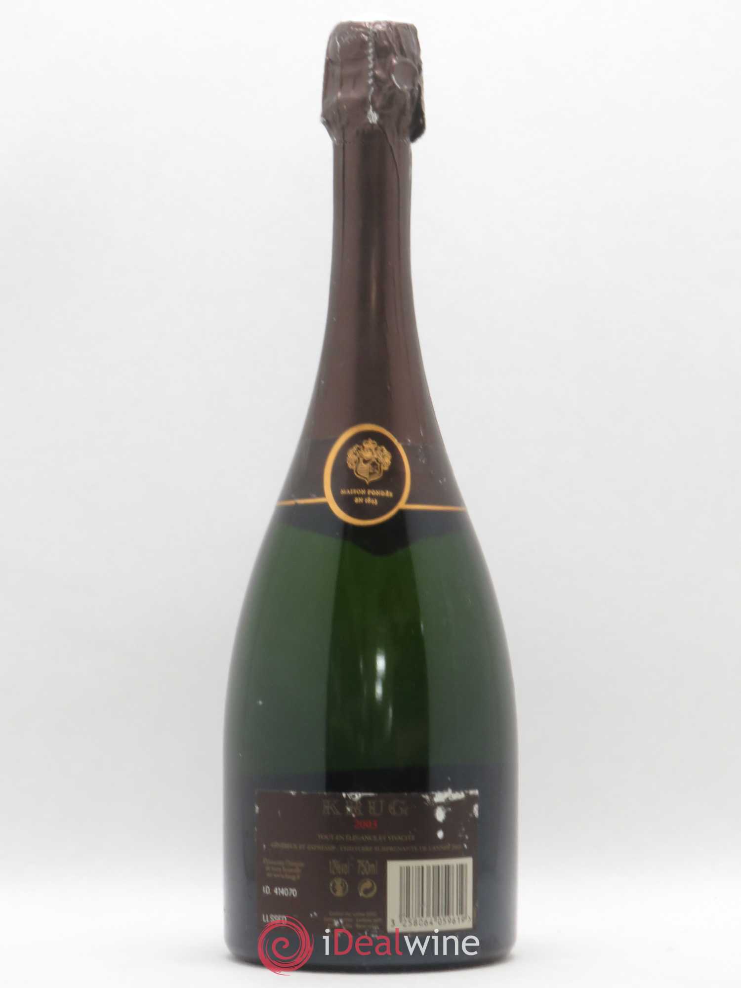 Vintage Krug 2003 - Lot of 1 bottle - 1