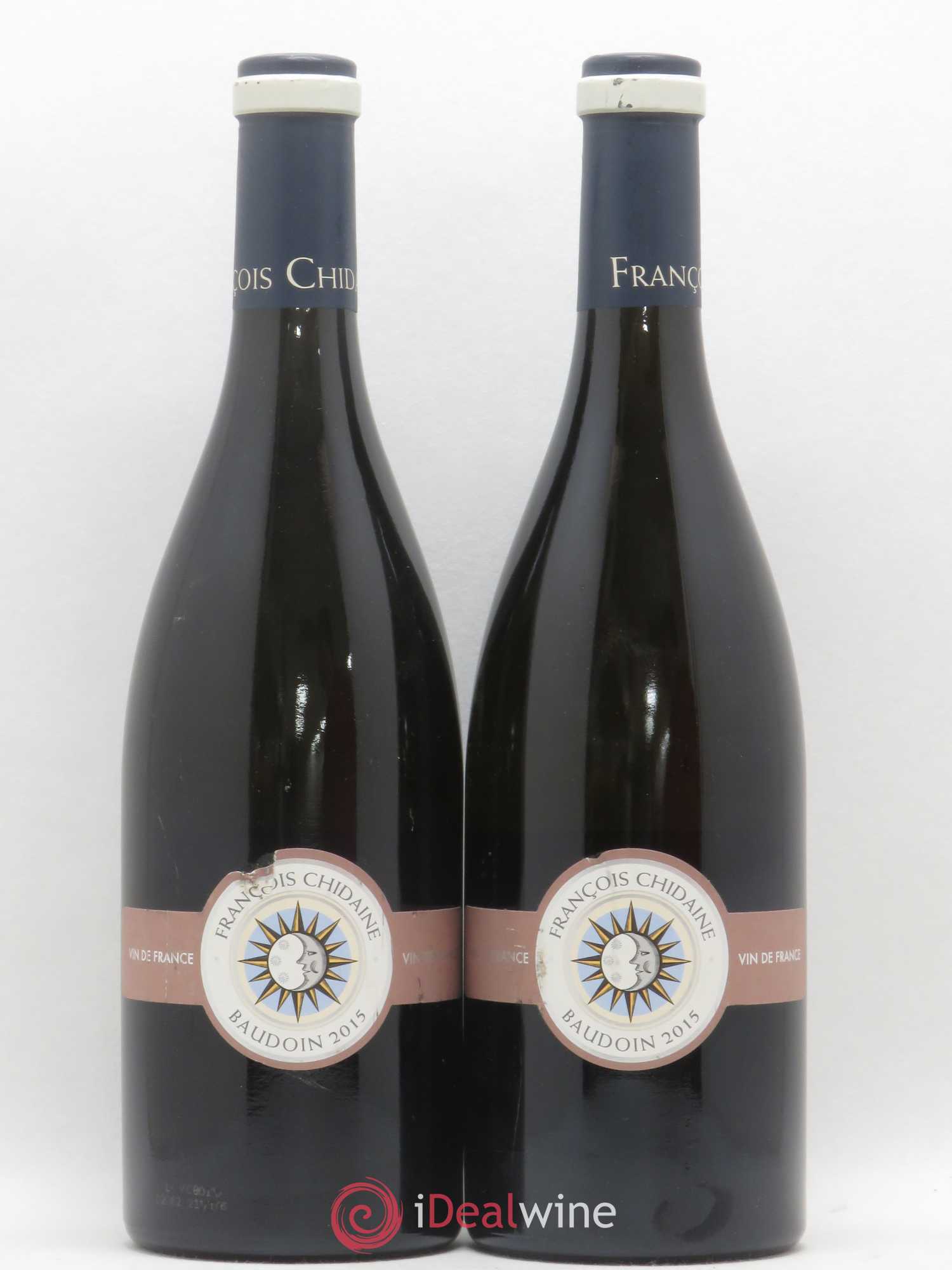 Vin de France Baudoin François Chidaine 2015 - Lot de 2 bouteilles - 0