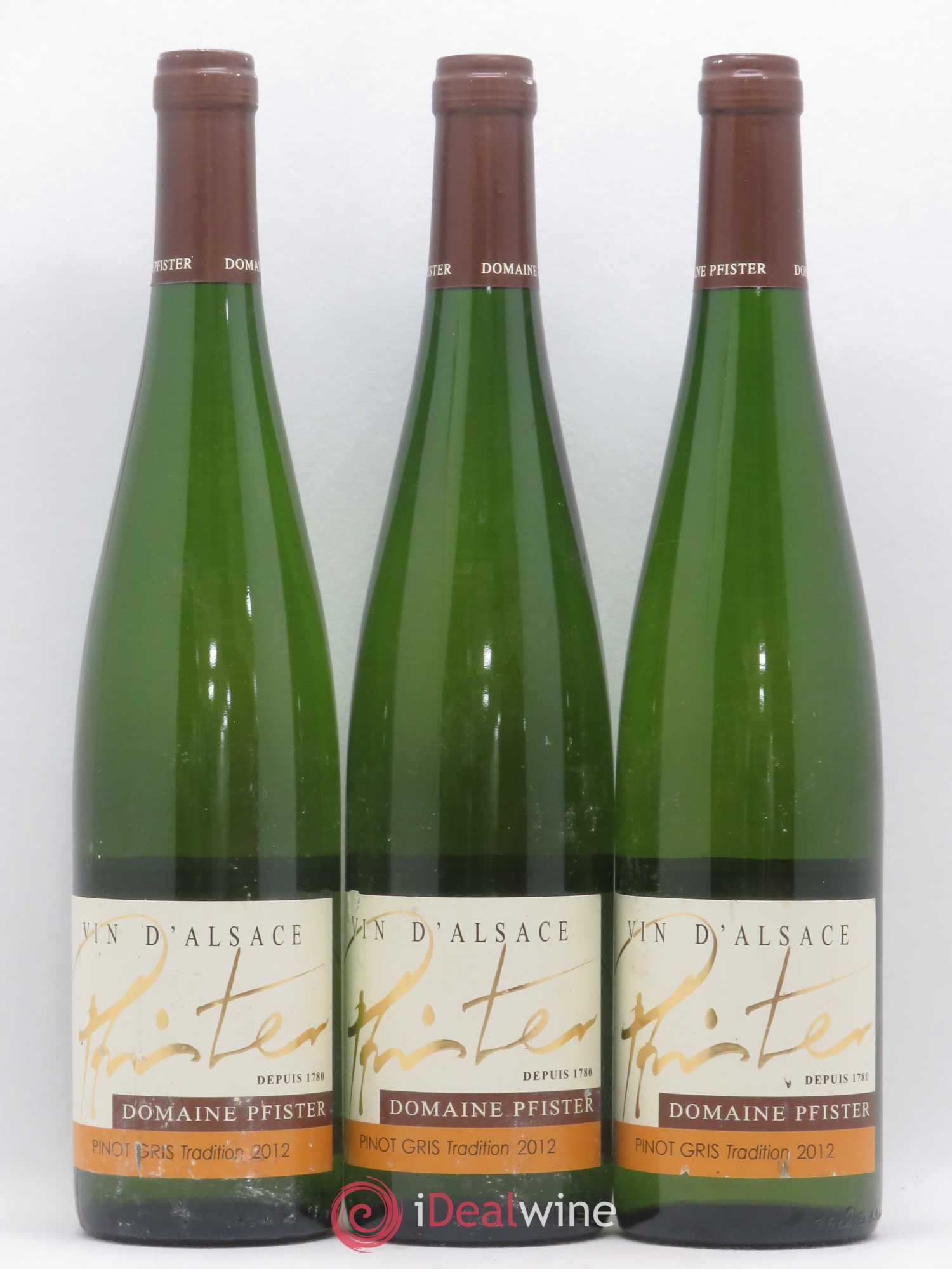 Pinot Gris Tradition Domaine Pfister 2012 - Posten von 3 Flaschen - 0