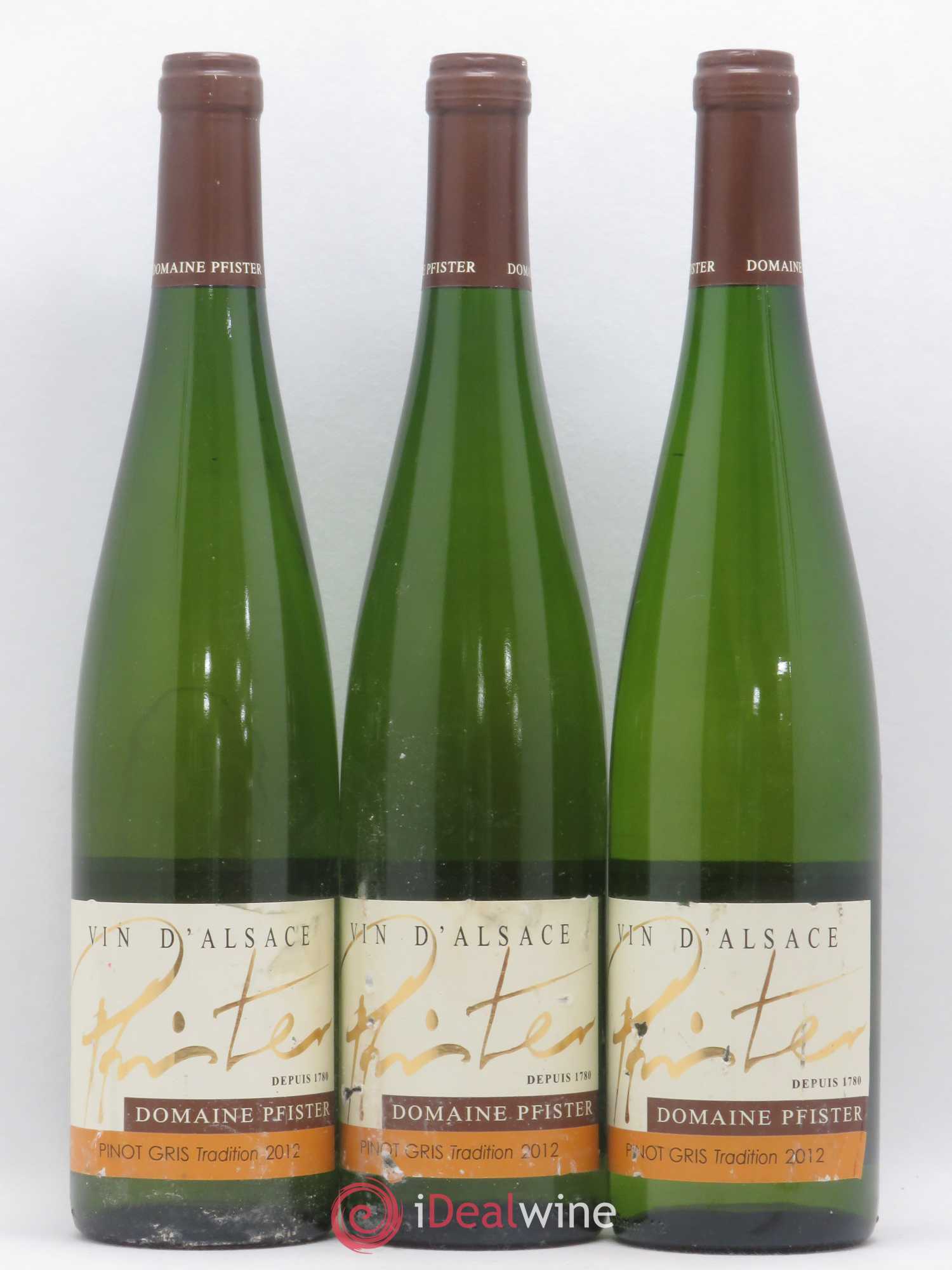 Pinot Gris Tradition Domaine Pfister 2012 - Posten von 3 Flaschen - 0