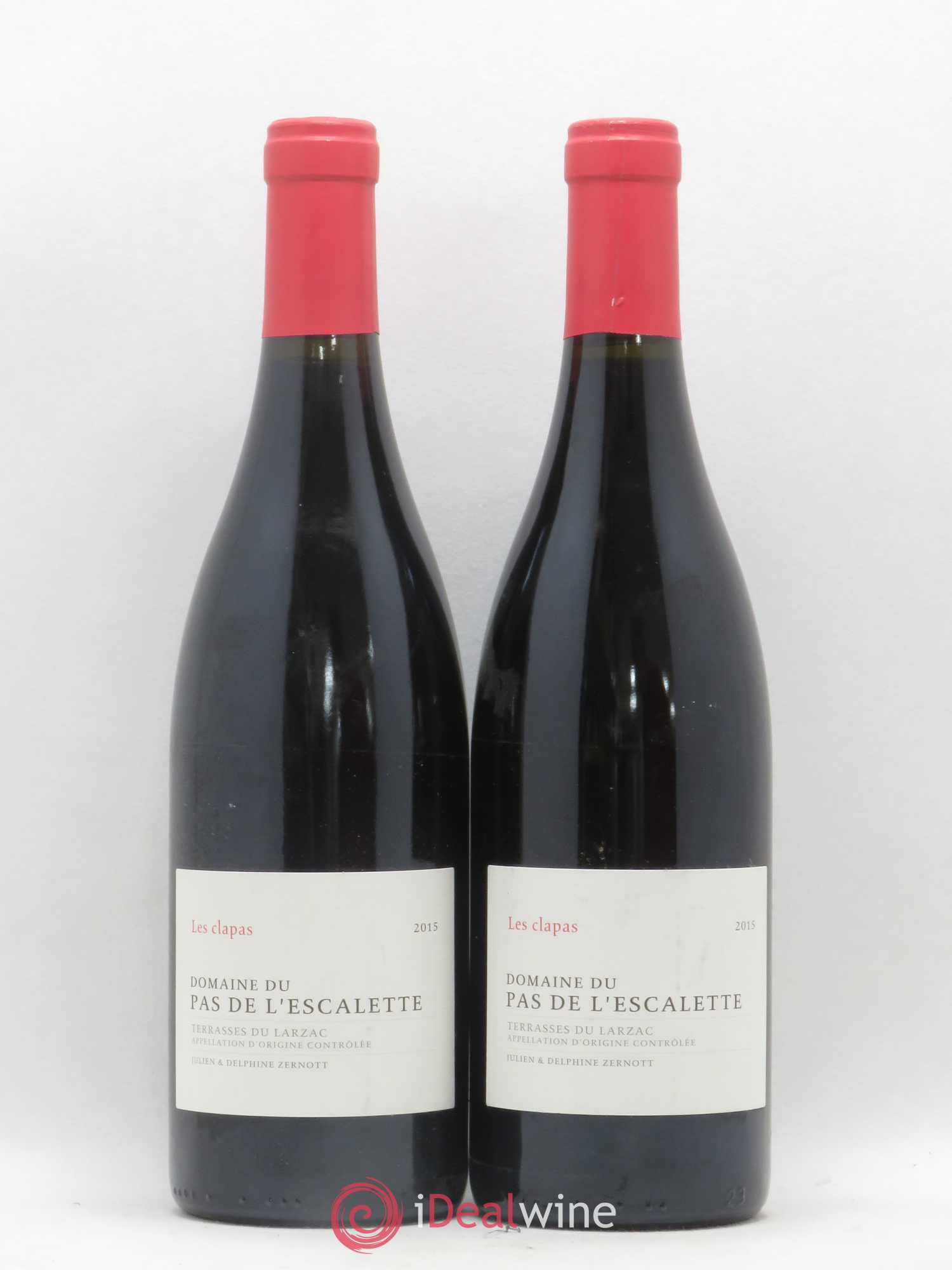 Coteaux du Languedoc Les Clapas Domaine du Pas de l'Escalette 2015 - Posten von 2 Flaschen - 0