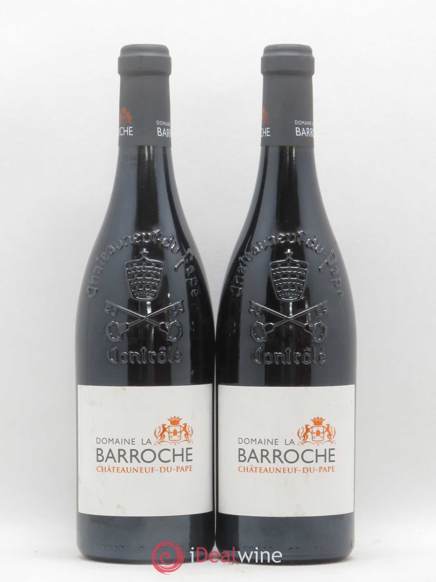 Châteauneuf-du-Pape La Barroche (Domaine de) Réserve Julien Barrot 2012 - Lot de 2 bouteilles - 0