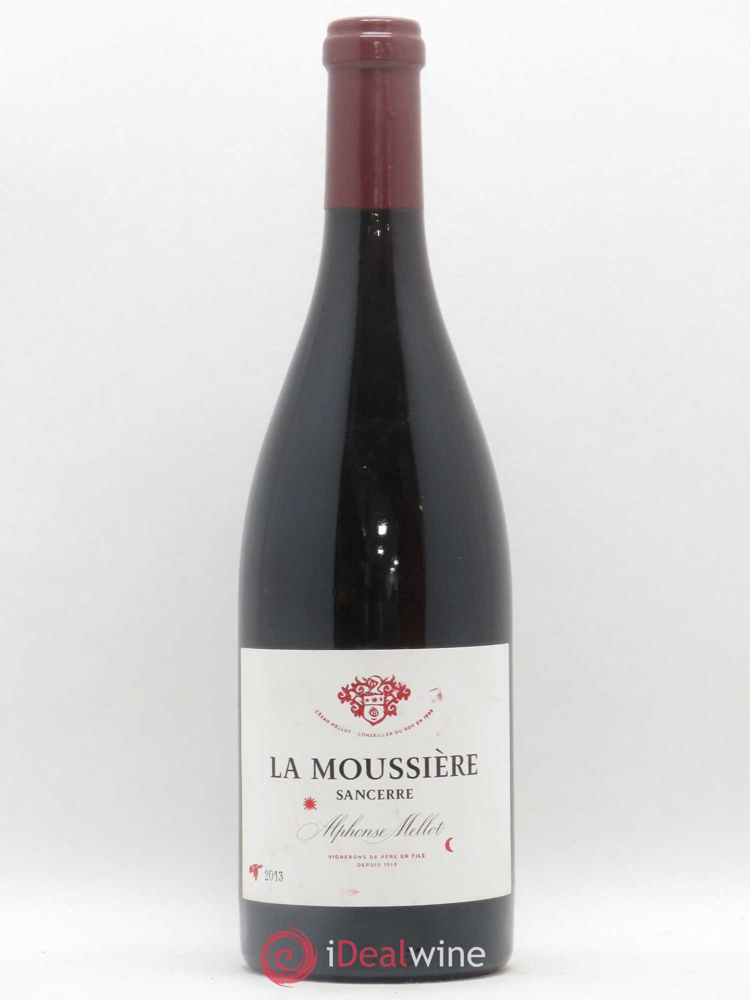 Sancerre La Moussière Alphonse Mellot 2013 - Lot de 1 bouteille - 0