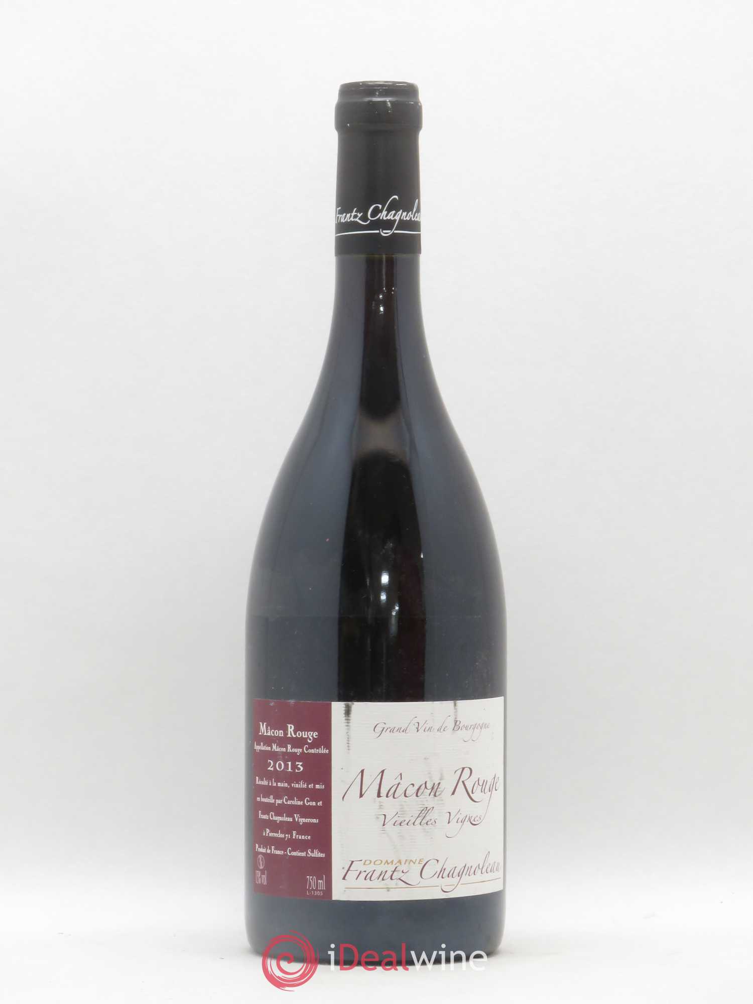 Mâcon Vieilles Vignes Domaine Frantz Chagnoleau 2013 - Posten von 1 Flasche - 0
