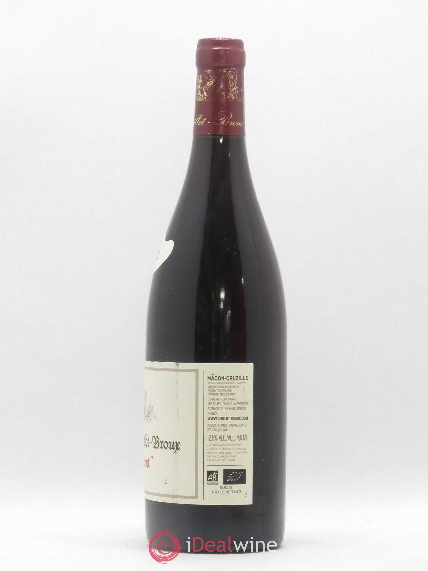 Mâcon-Cruzille Beaumont Guillot-Broux (Domaine) 2012 - Lot de 1 bouteille - 1