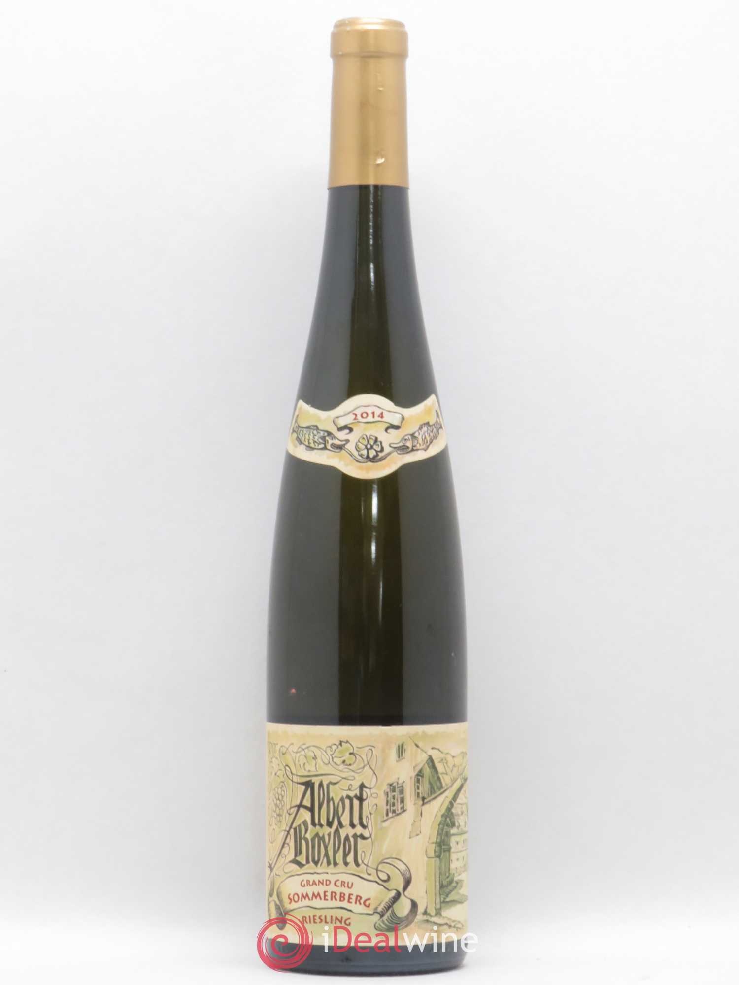 Alsace Riesling Grand Cru Sommerberg Jeunes Vignes Albert Boxler 2014 - Lot de 1 bouteille - 0