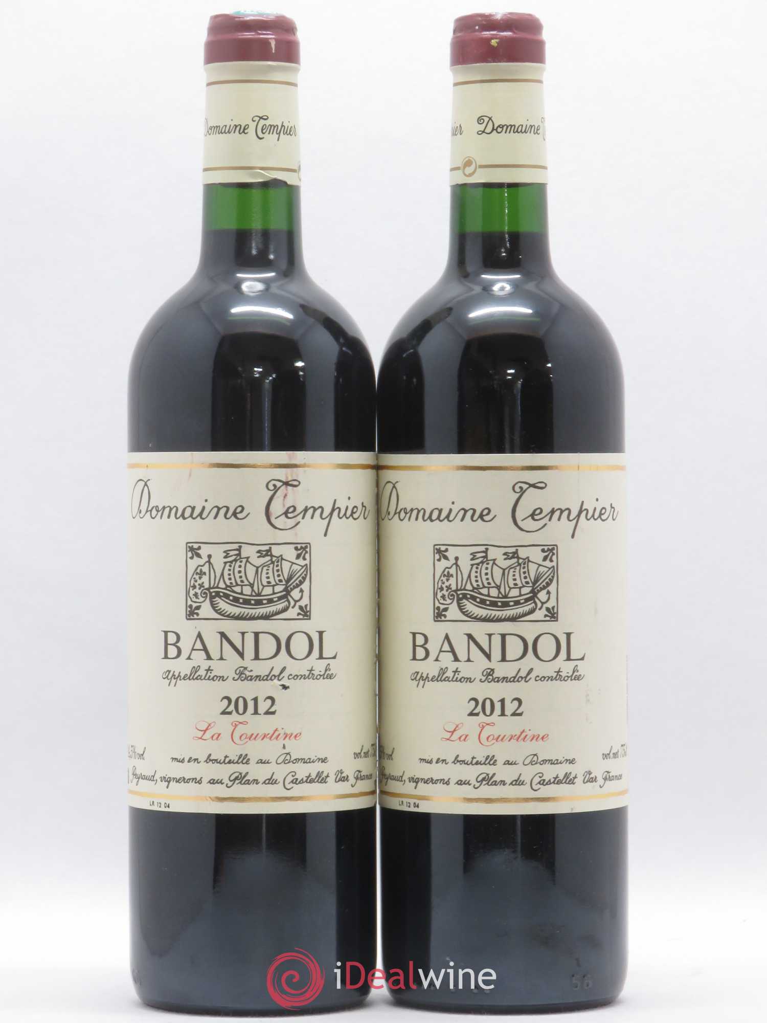 Bandol Domaine Tempier La Tourtine Famille Peyraud 2012 - Lot de 2 bouteilles - 0