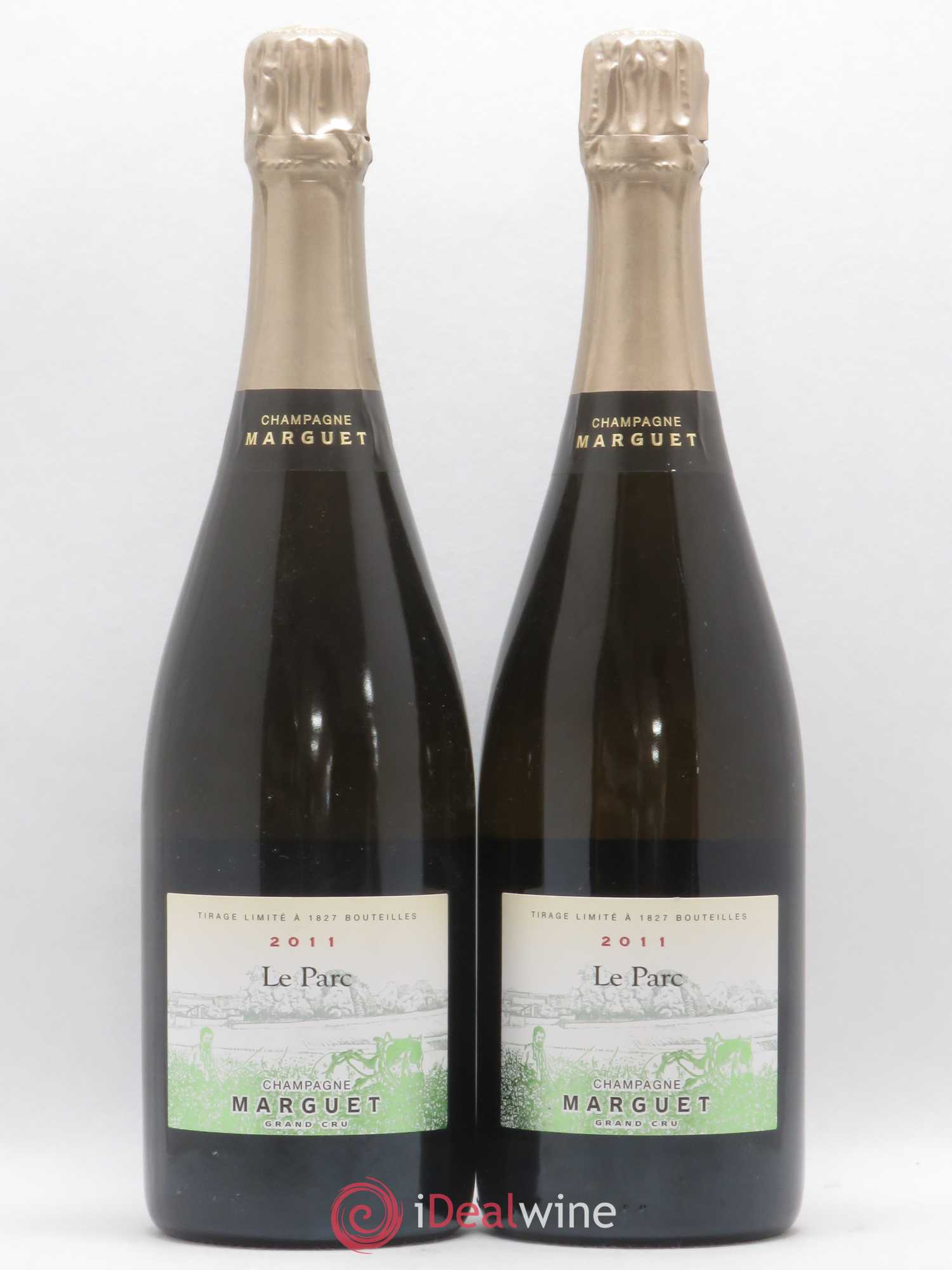 Champagne Marguet Le Parc 2011 - Posten von 2 Flaschen - 0