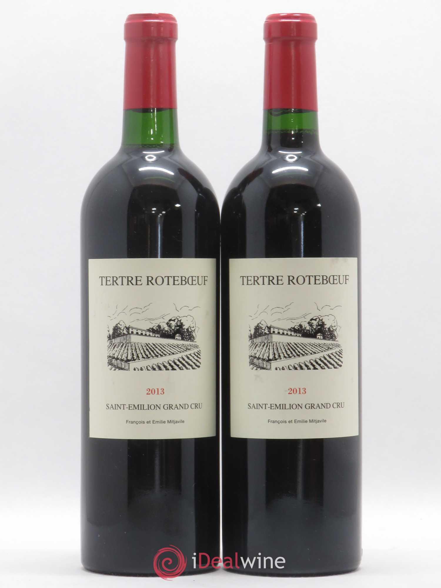 Château Tertre Roteboeuf 2013 - Lot de 2 bouteilles - 0