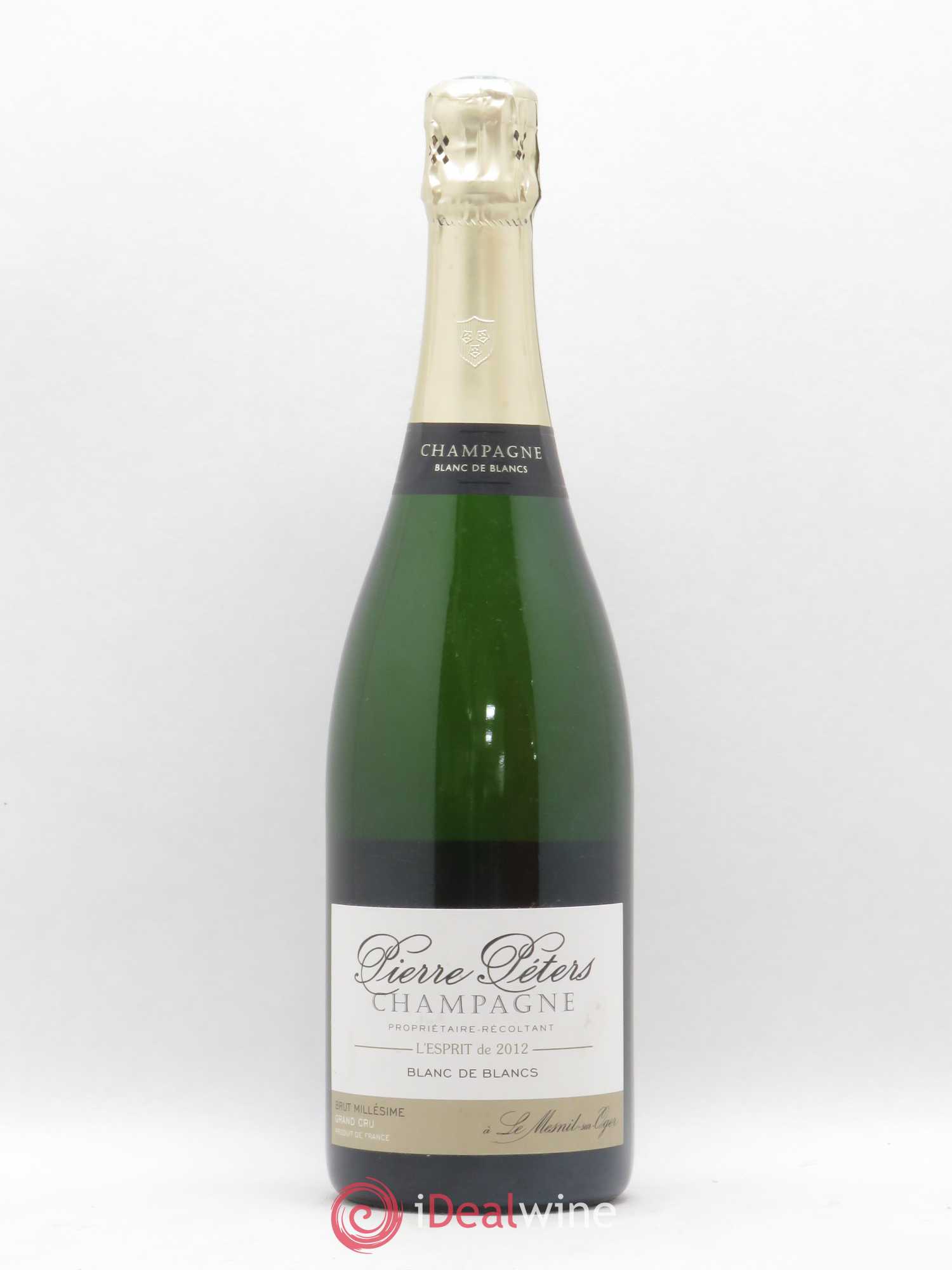 Champagne Grand Cru Blanc de Blancs Esprit Pierre Peters 2012 - Posten von 1 Flasche - 0