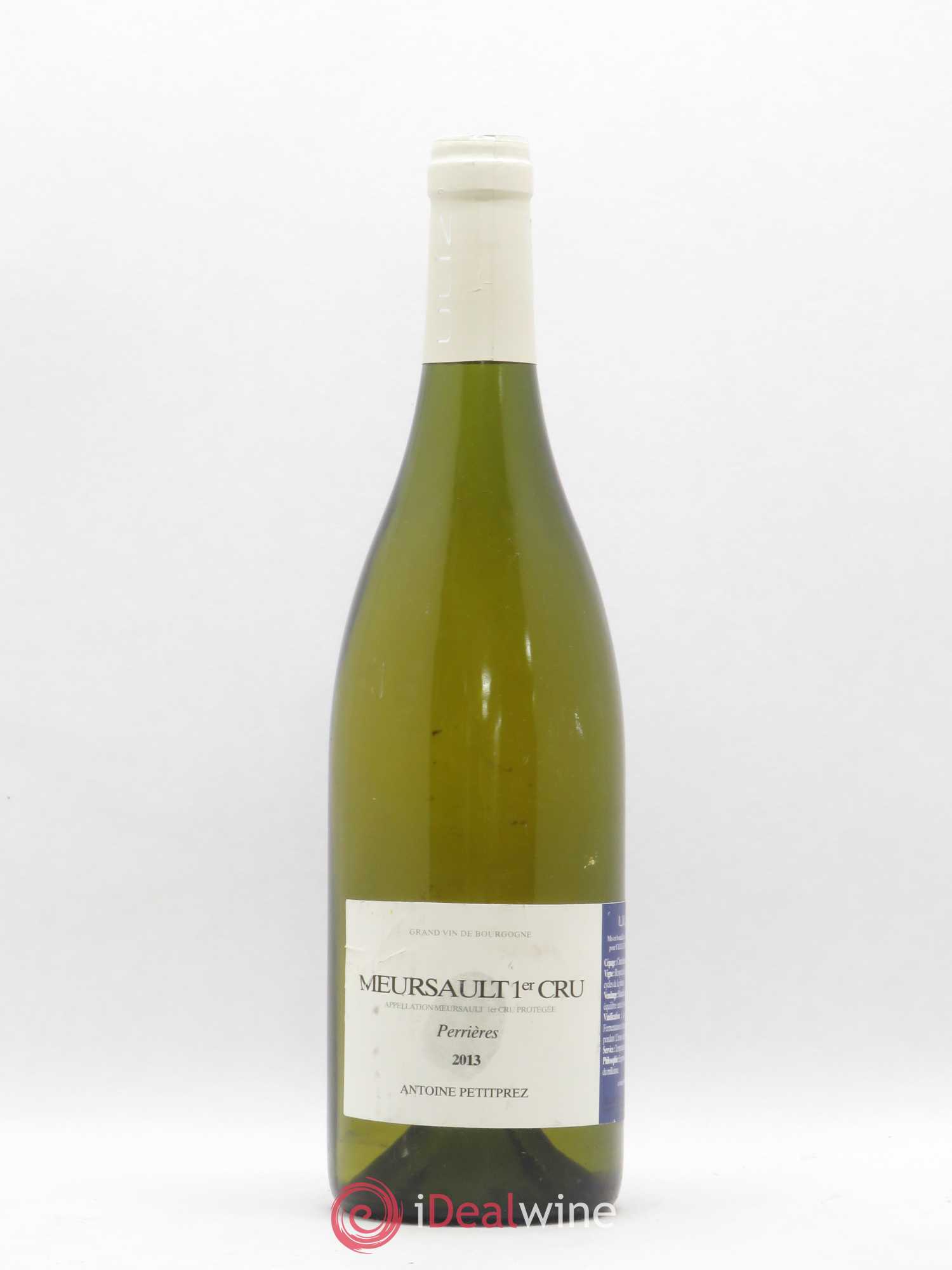 Meursault 1er Cru Perrieres Antoine Petitprez 2013 - Posten von 1 Flasche - 0