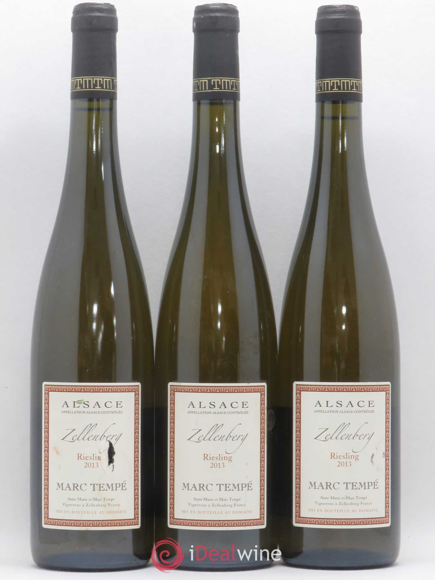 Riesling Zellenberg Domaine Tempe 2013 - Lotto di 3 bottiglie - 0