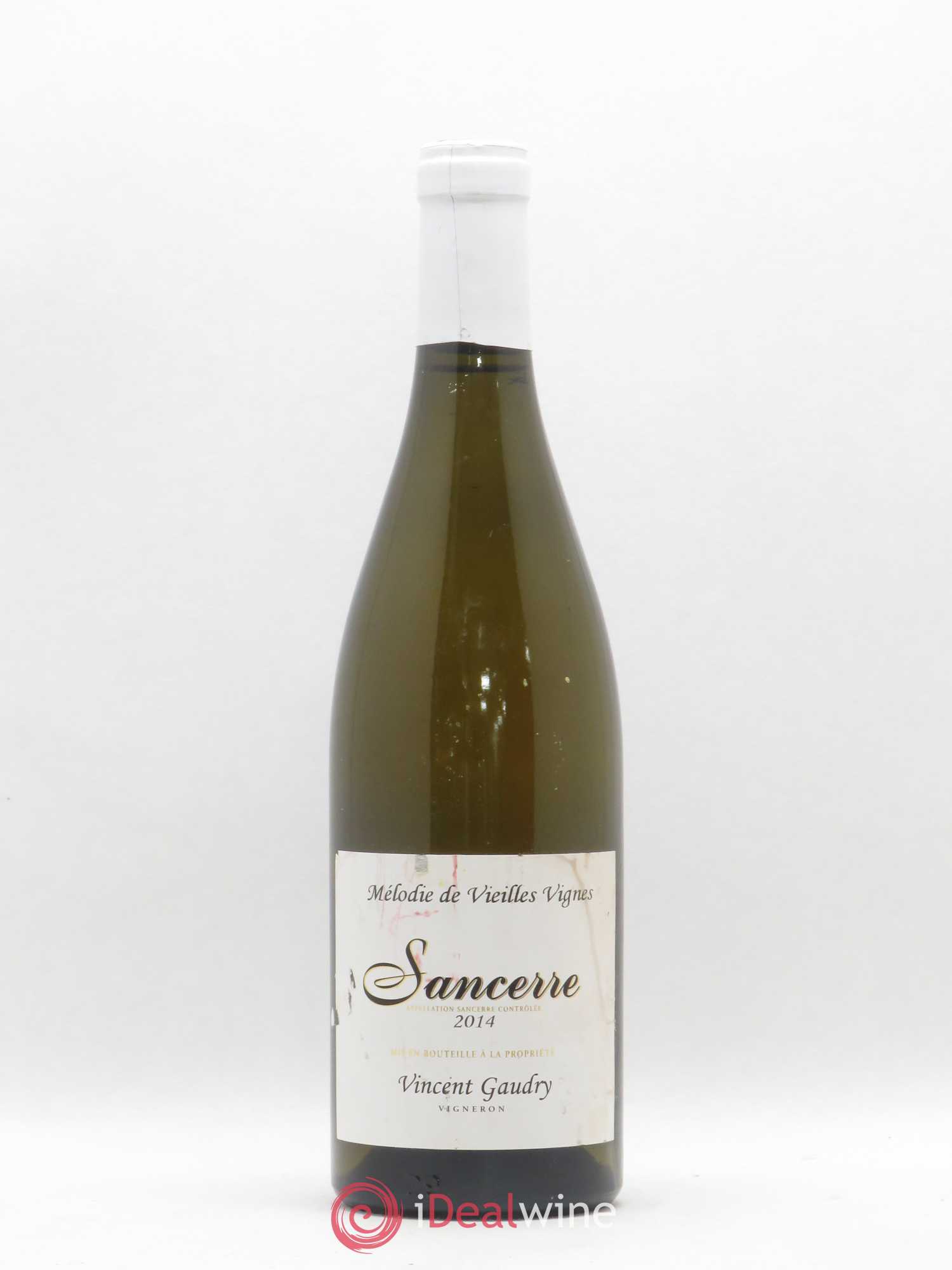 Sancerre Mélodie de Vieilles Vignes Vincent Gaudry 2014 - Lot de 1 bouteille - 0