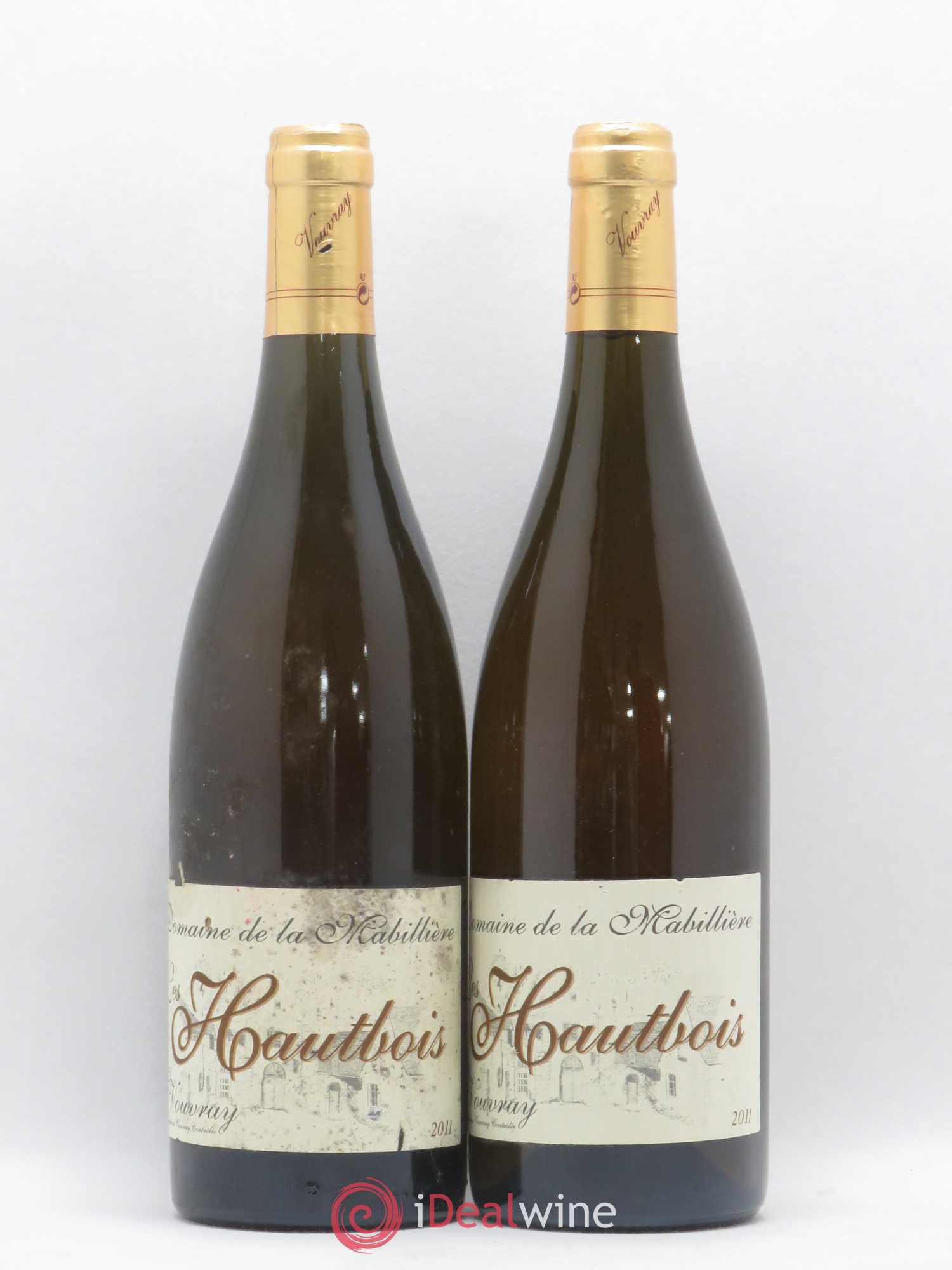 Vouvray Les Hautbois Domaine de La Mabillière 2011 - Posten von 2 Flaschen - 0