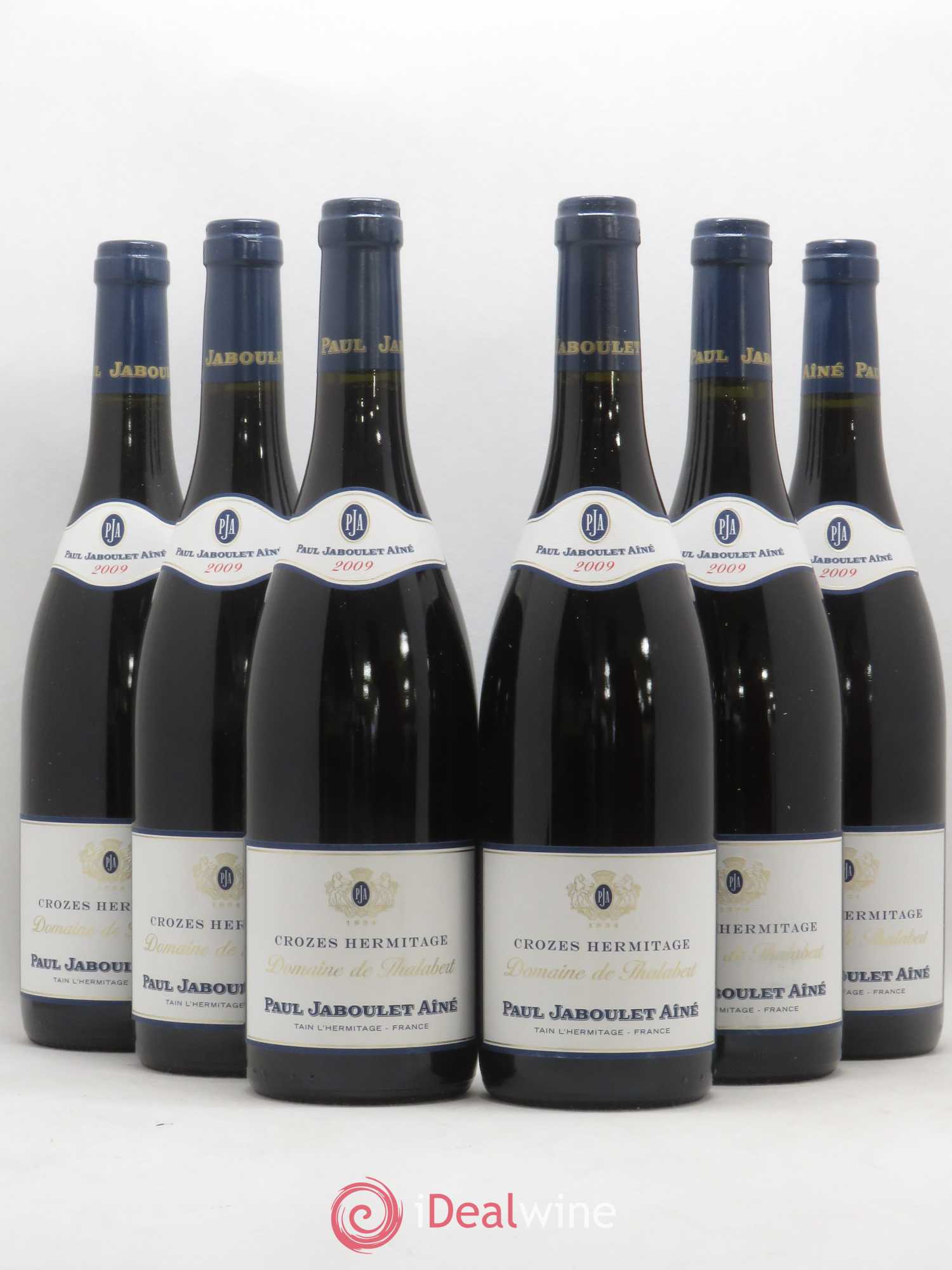 Crozes-Hermitage Domaine de Thalabert Paul Jaboulet Ainé 2009 - Lot de 6 bouteilles - 0