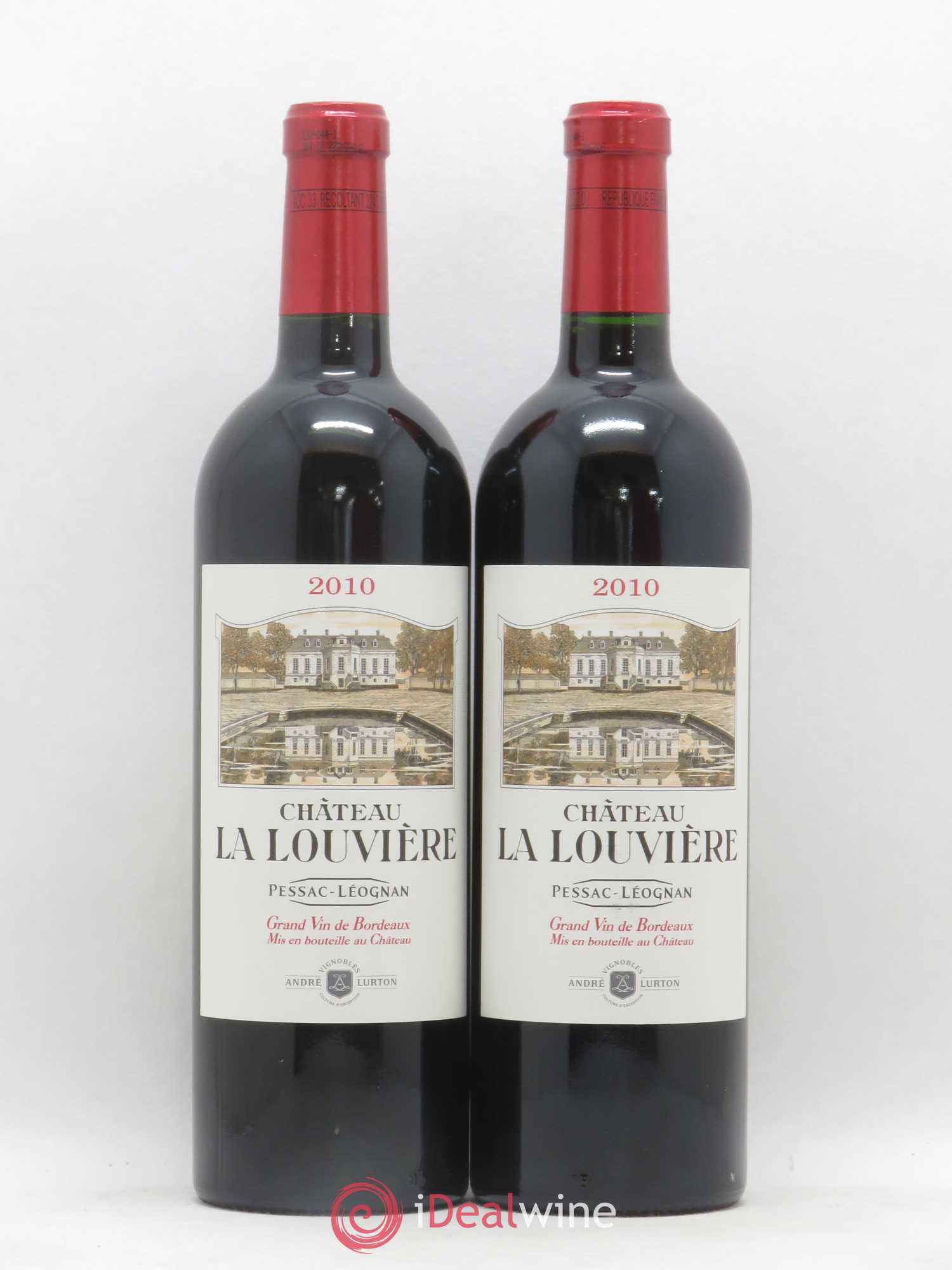 Château la Louvière 2010 - Lot de 2 bouteilles - 0