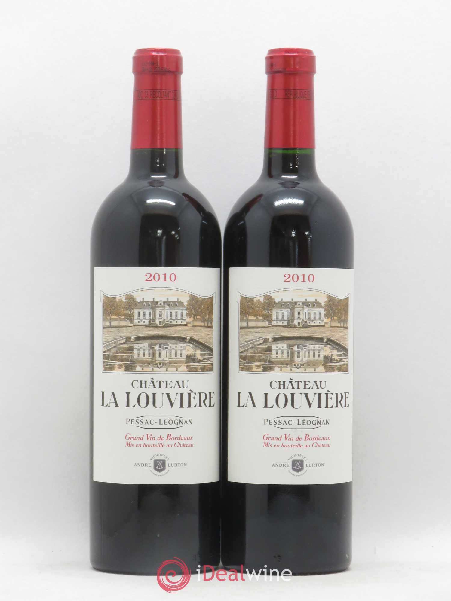 Château la Louvière 2010 - Lot de 2 bouteilles - 0