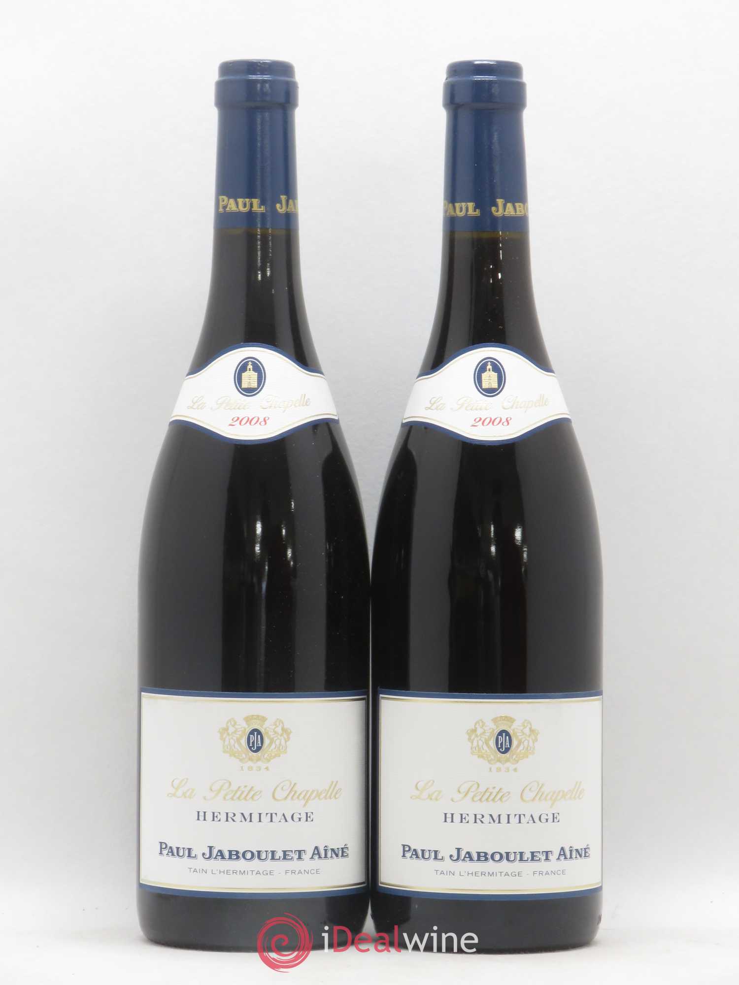 Hermitage La Petite Chapelle Paul Jaboulet Ainé 2008 - Lot de 2 bouteilles - 0