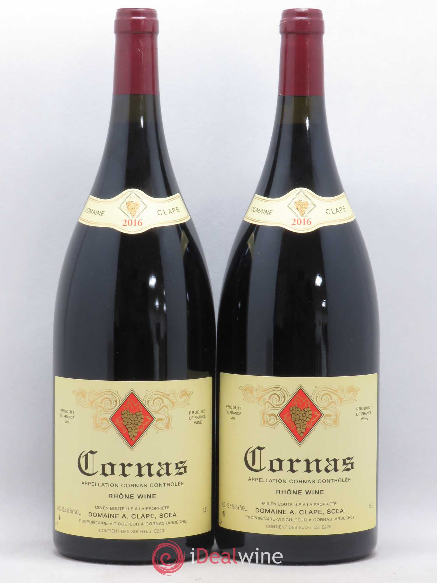Cornas Auguste Clape 2016 - Lot de 2 magnums - 0