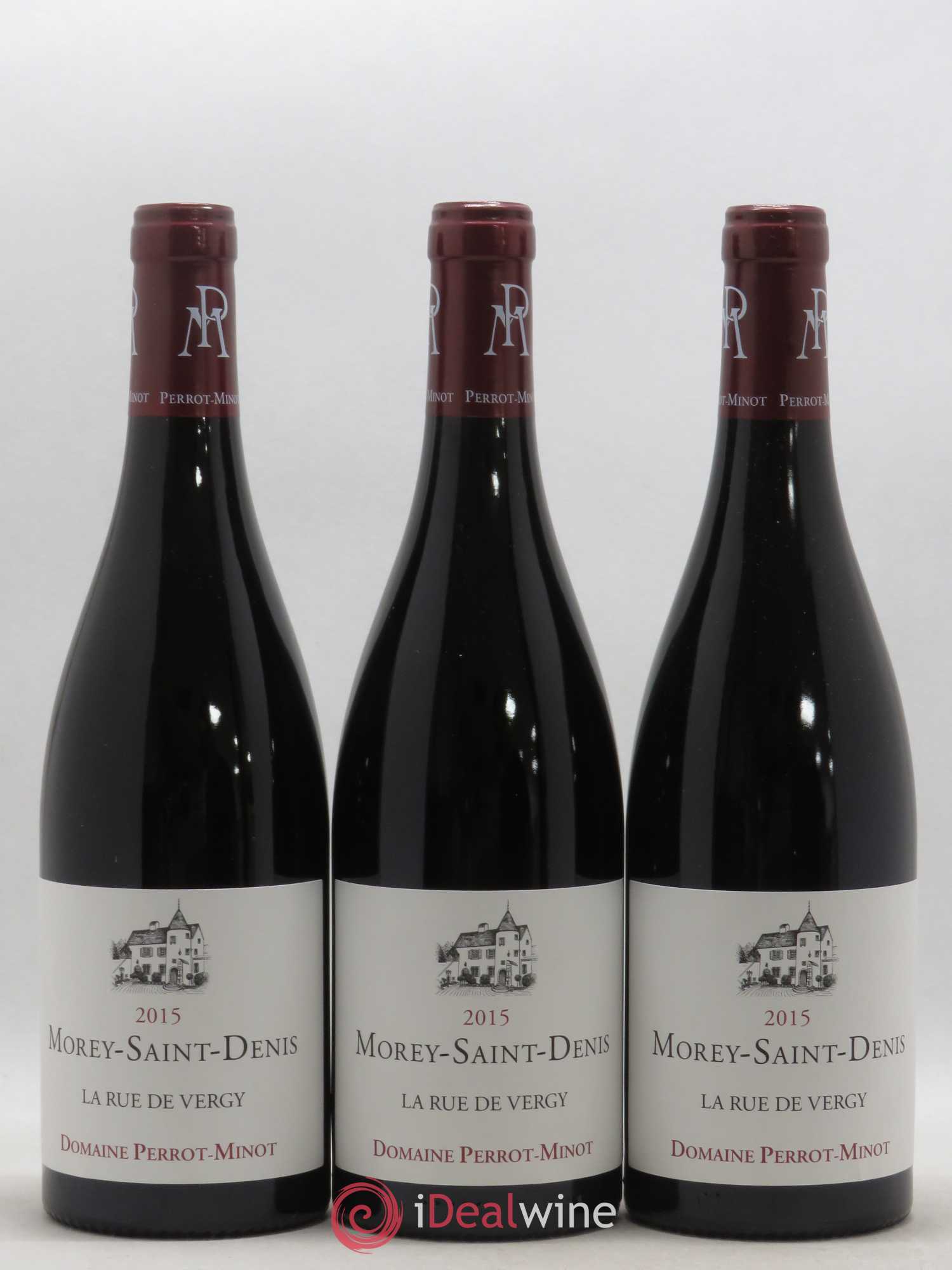 Morey-Saint-Denis La Rue De Vergy Perrot-Minot 2015 - Lot de 3 bouteilles - 0