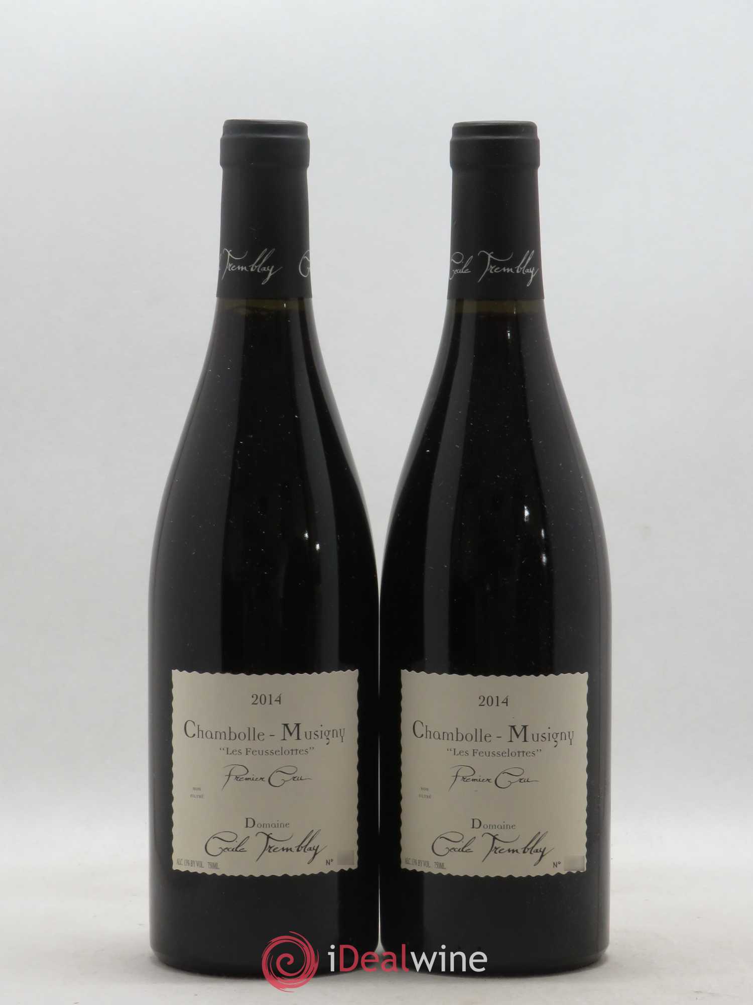 Chambolle-Musigny 1er Cru Les Feusselottes Cécile Tremblay 2014 - Lot de 2 bouteilles - 0