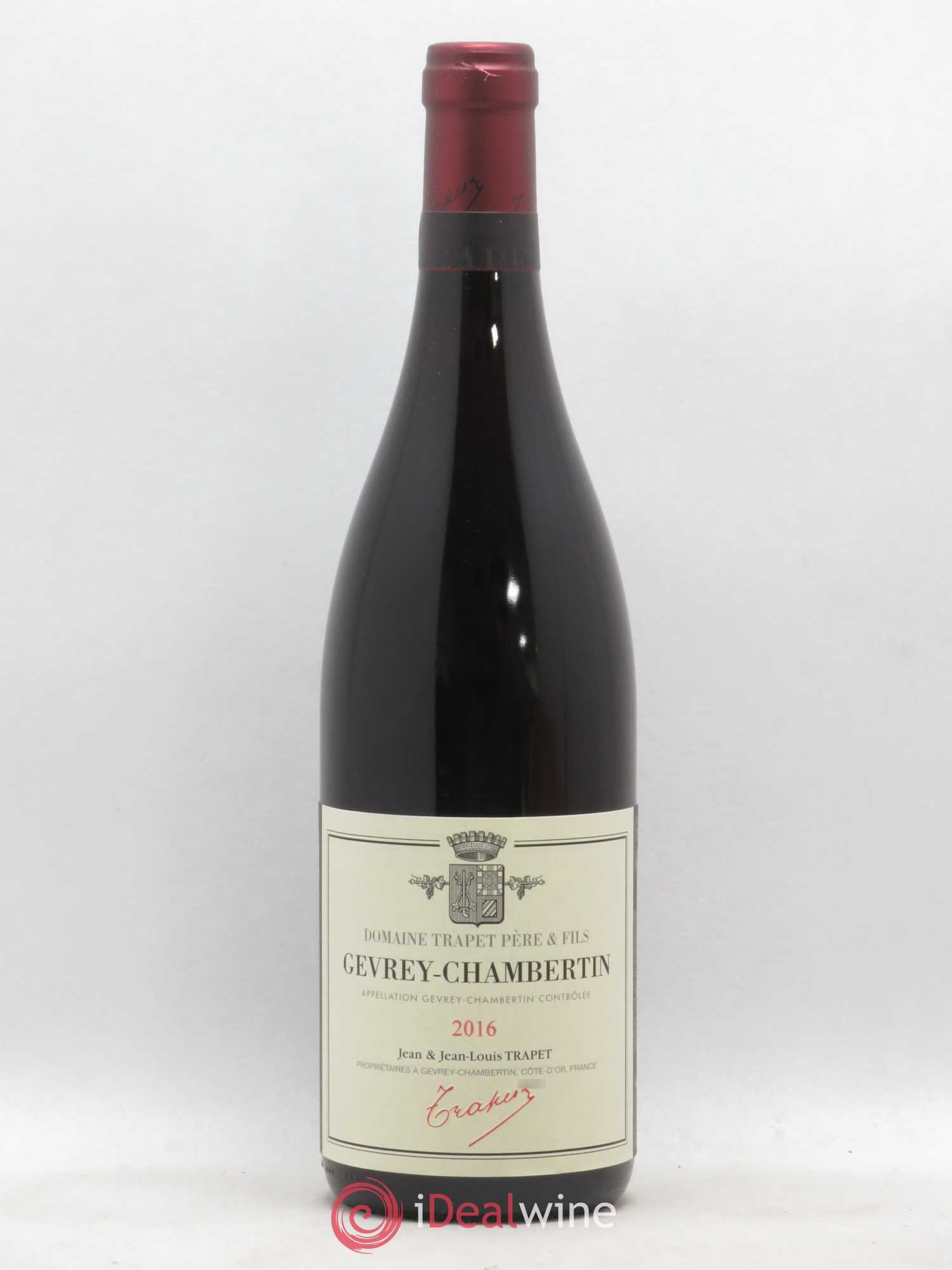 Gevrey-Chambertin Domaine Trapet 2016 - Lot de 1 bouteille - 0