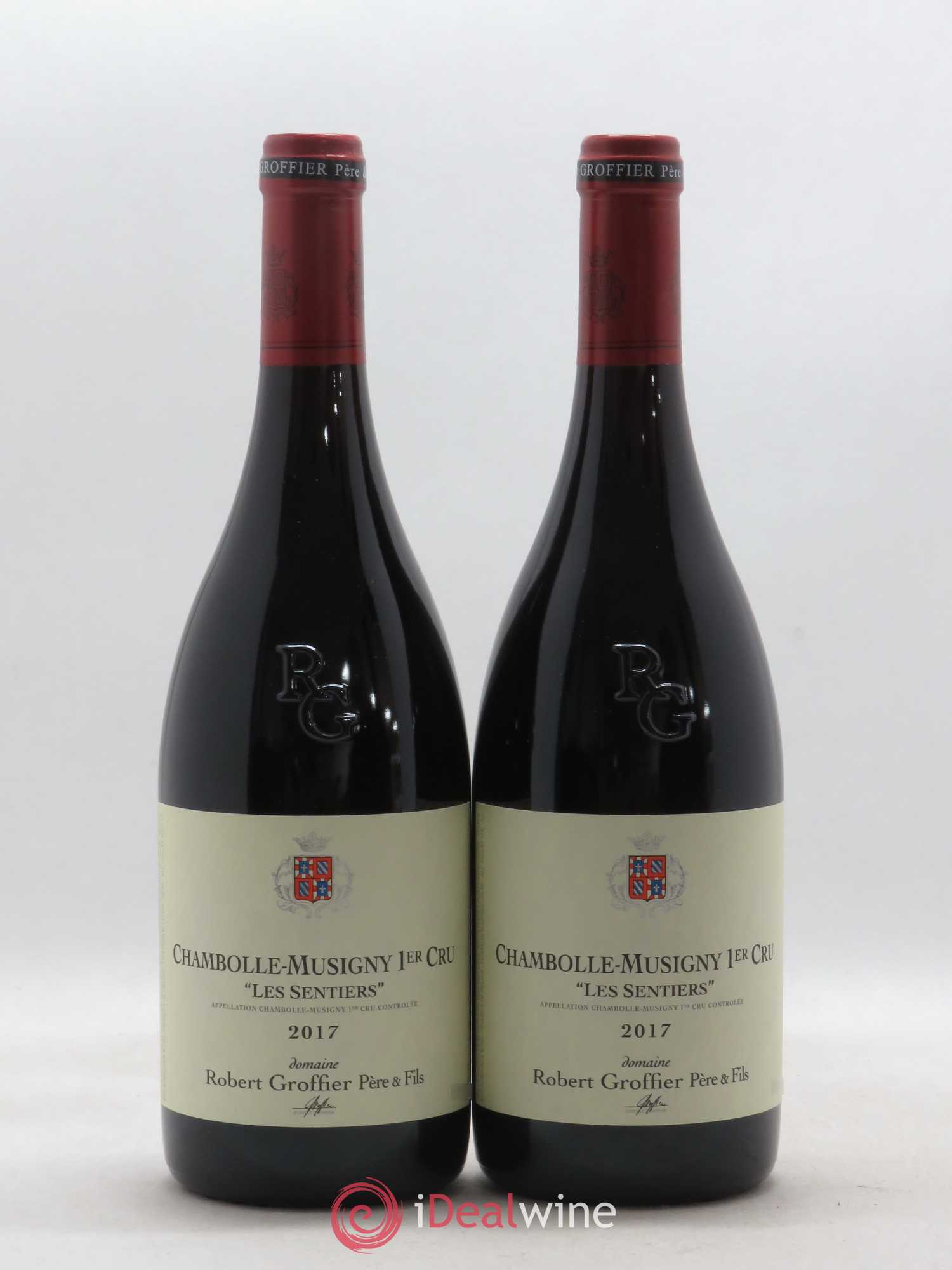 Chambolle-Musigny 1er Cru Les Sentiers Robert Groffier Père & Fils (Domaine) 2017 - Lot de 2 bouteilles - 0