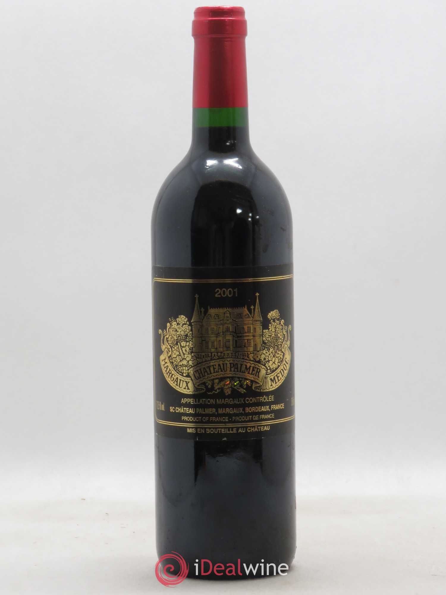 Château Palmer 3ème Grand Cru Classé 2001 - Lot de 1 bouteille - 0