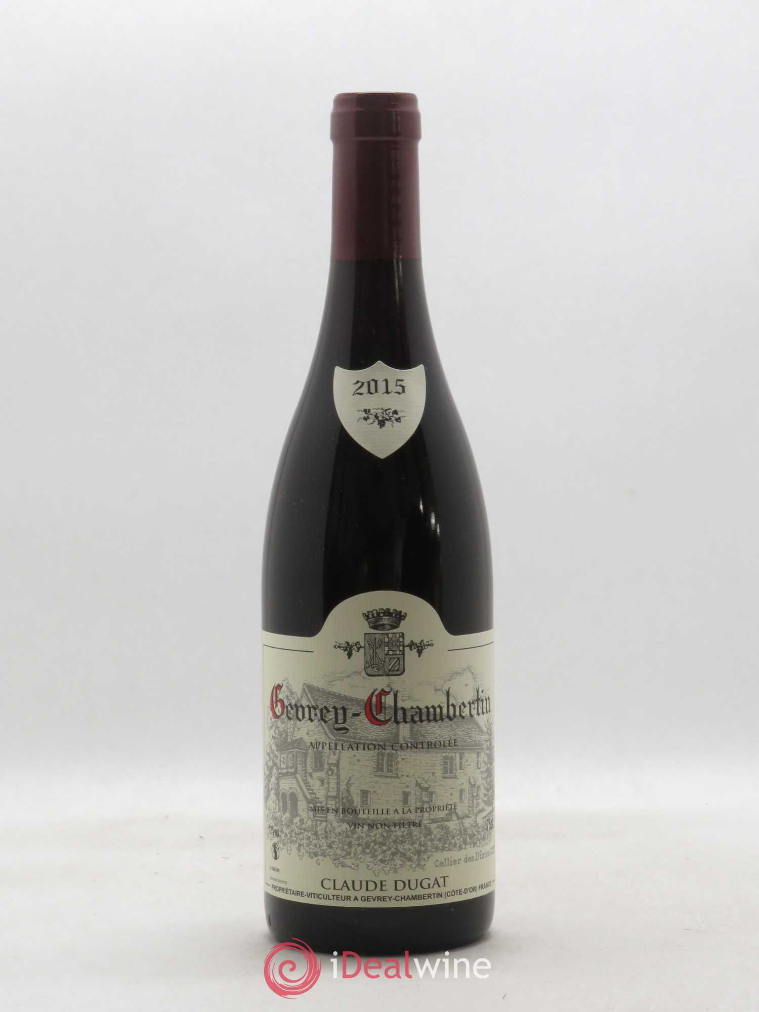 Gevrey-Chambertin Claude Dugat 2015 - Lot de 1 bouteille - 0