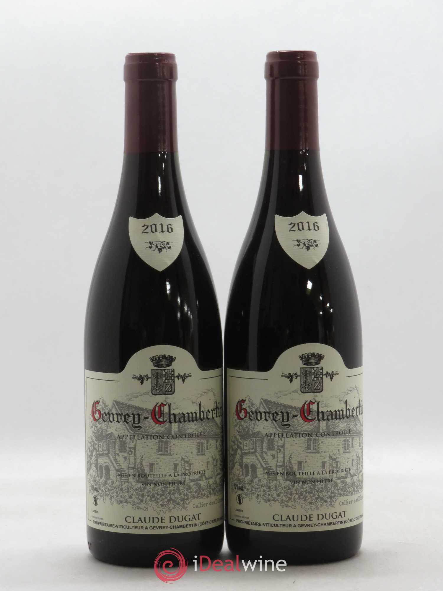Gevrey-Chambertin Claude Dugat 2016 - Lot de 2 bouteilles - 0