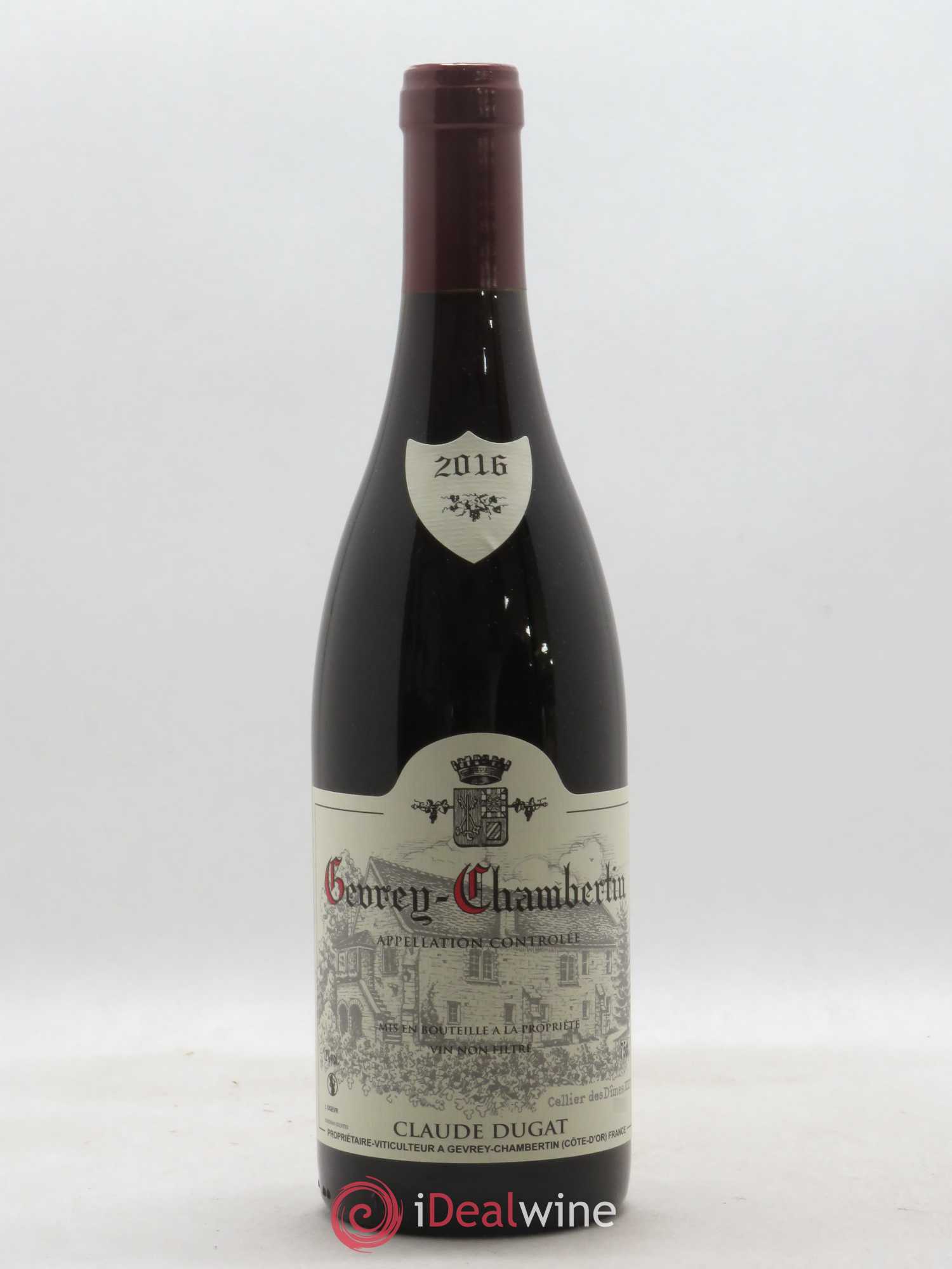 Gevrey-Chambertin Claude Dugat 2016 - Lot de 1 bouteille - 0