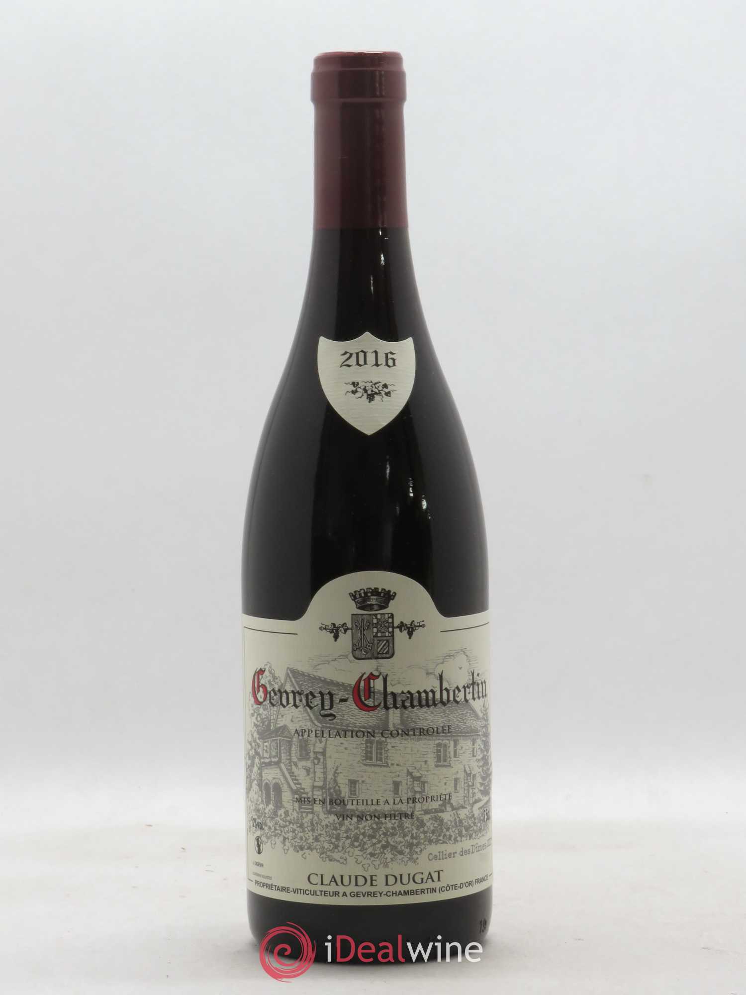 Gevrey-Chambertin Claude Dugat 2016 - Lot de 1 bouteille - 0