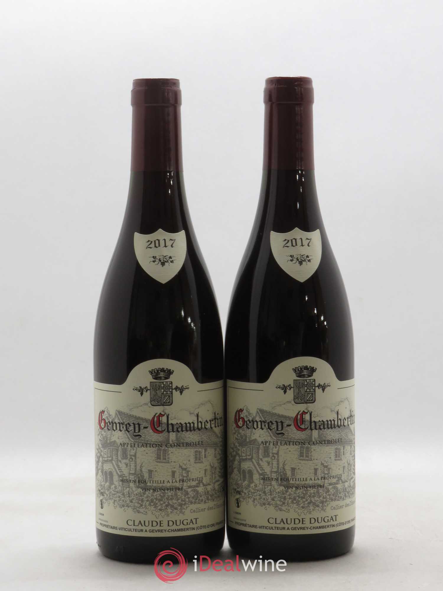 Gevrey-Chambertin Claude Dugat 2017 - Lot de 2 bouteilles - 0