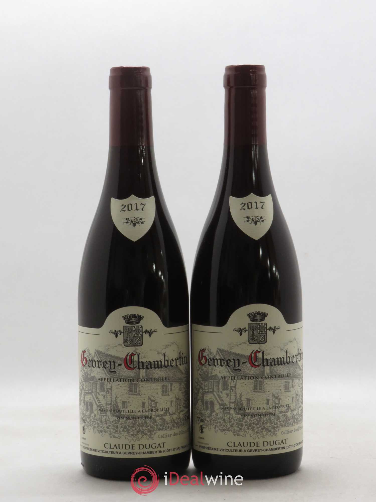 Gevrey-Chambertin Claude Dugat 2017 - Lot de 2 bouteilles - 0