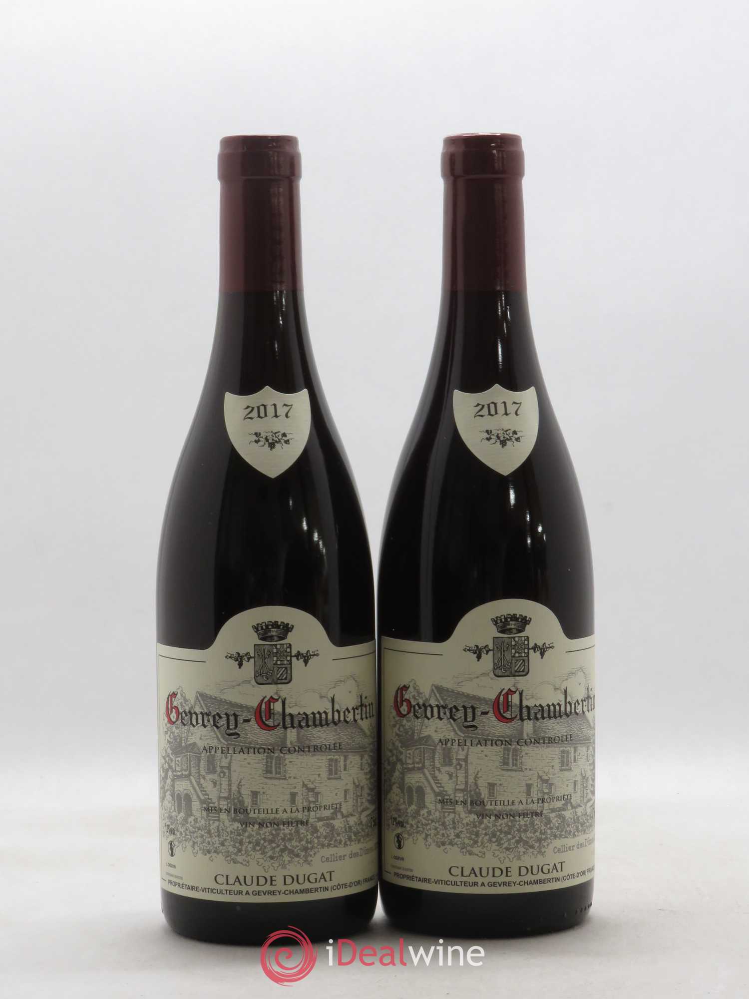 Gevrey-Chambertin Claude Dugat 2017 - Lot de 2 bouteilles - 0