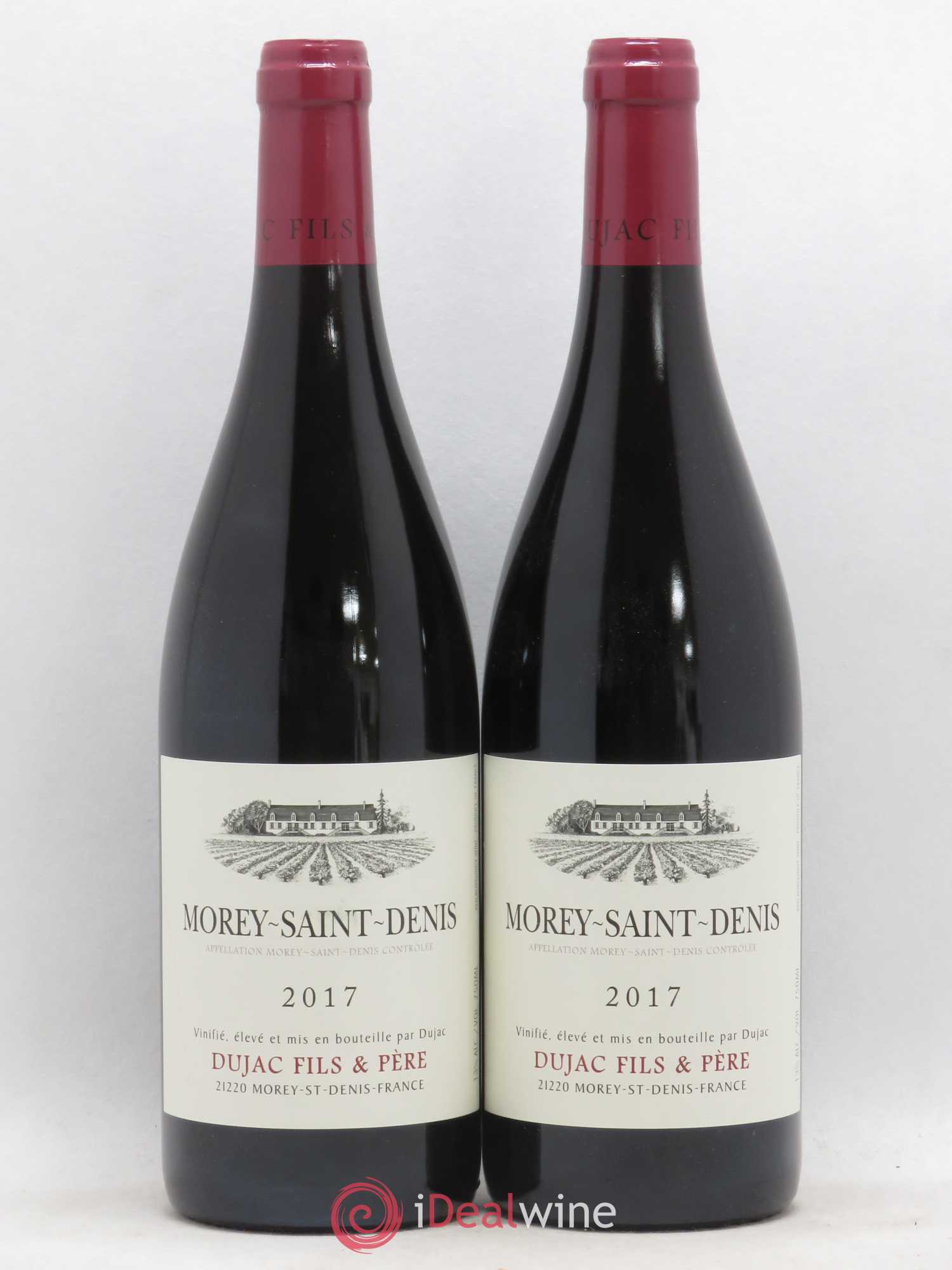 Morey-Saint-Denis Dujac Fils et Père 2017 - Lot de 2 bouteilles - 0