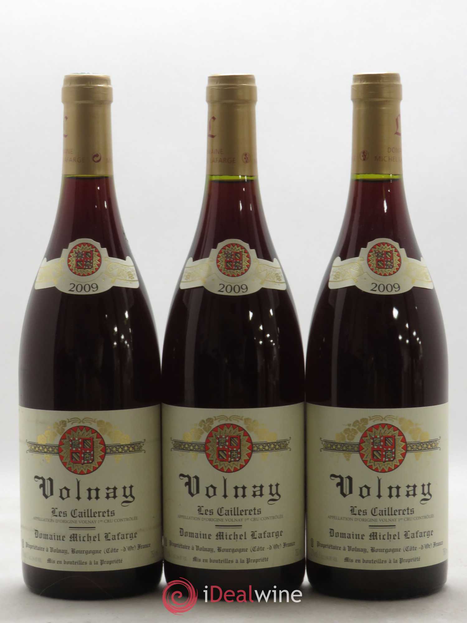 Volnay 1er Cru Les Caillerets Lafarge (Domaine) 2009 - Lot de 3 bouteilles - 0