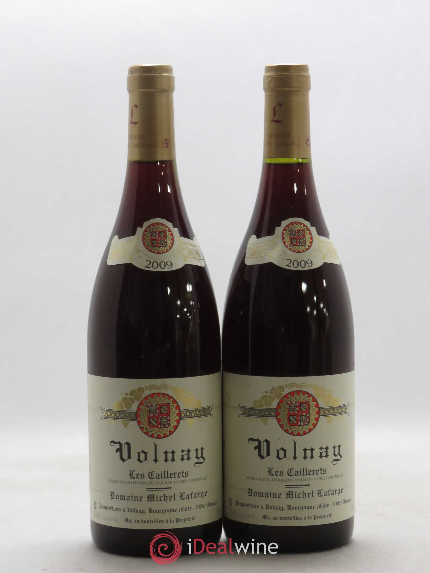 Volnay 1er Cru Les Caillerets Lafarge (Domaine) 2009 - Lot de 2 bouteilles - 0