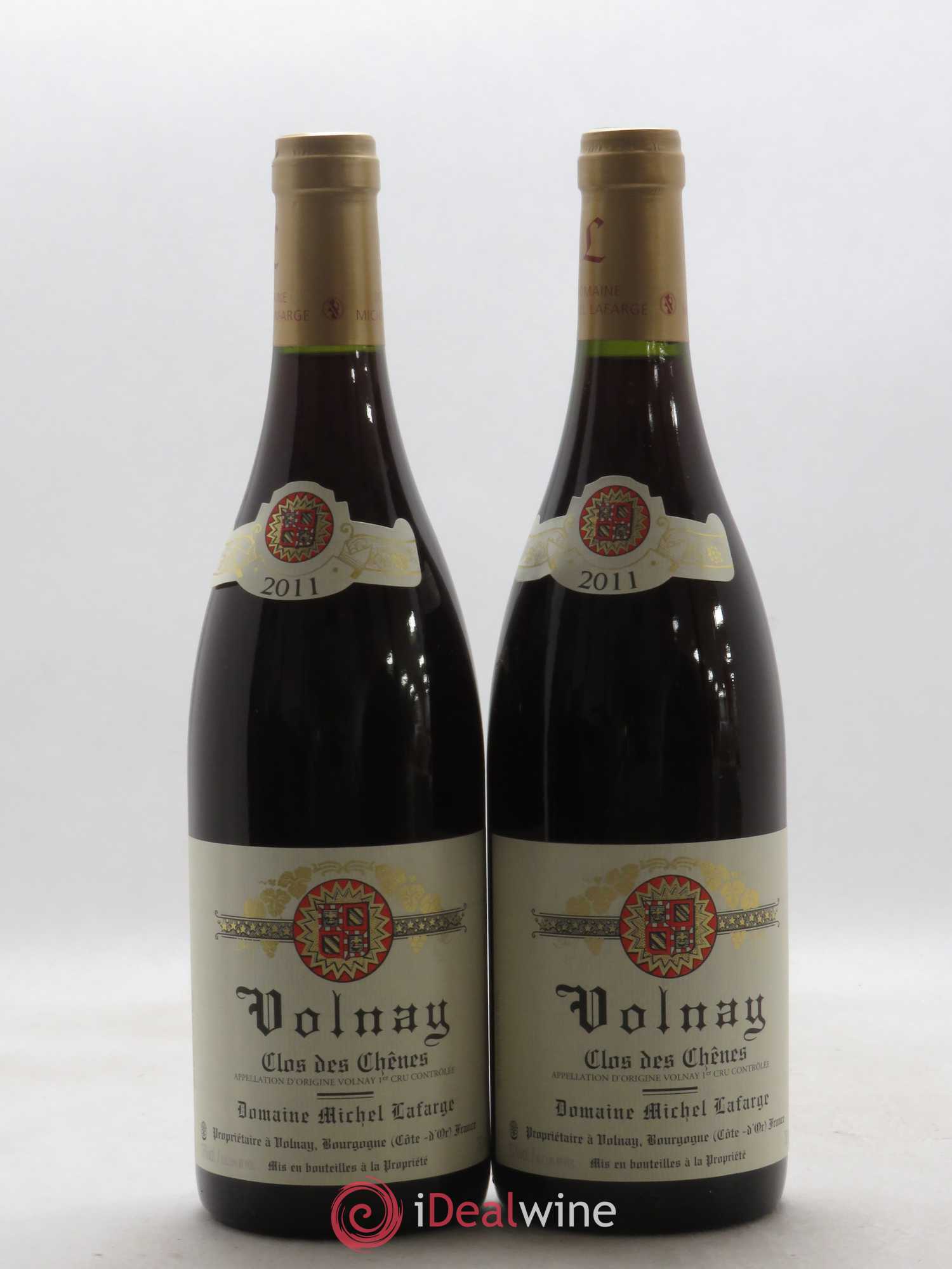 Volnay 1er Cru Clos des Chênes Lafarge (Domaine) 2011 - Lot de 2 bouteilles - 0