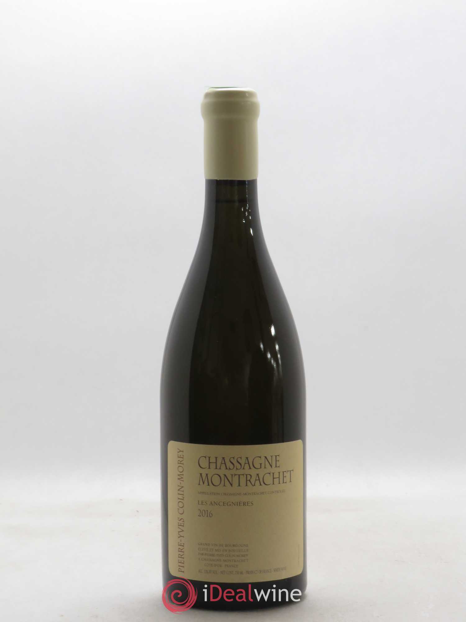 Chassagne-Montrachet Les Ancégnières Pierre-Yves Colin Morey 2016 - Lot de 1 bouteille - 0