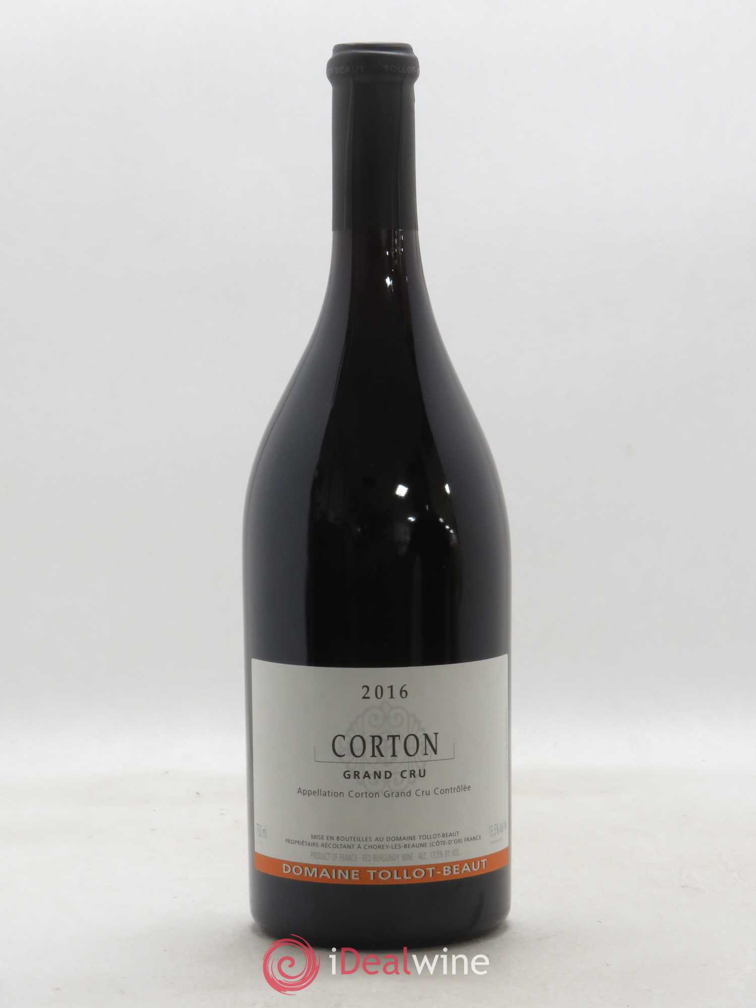 Corton Grand Cru Tollot Beaut (Domaine) 2016 - Lot de 1 bouteille - 0